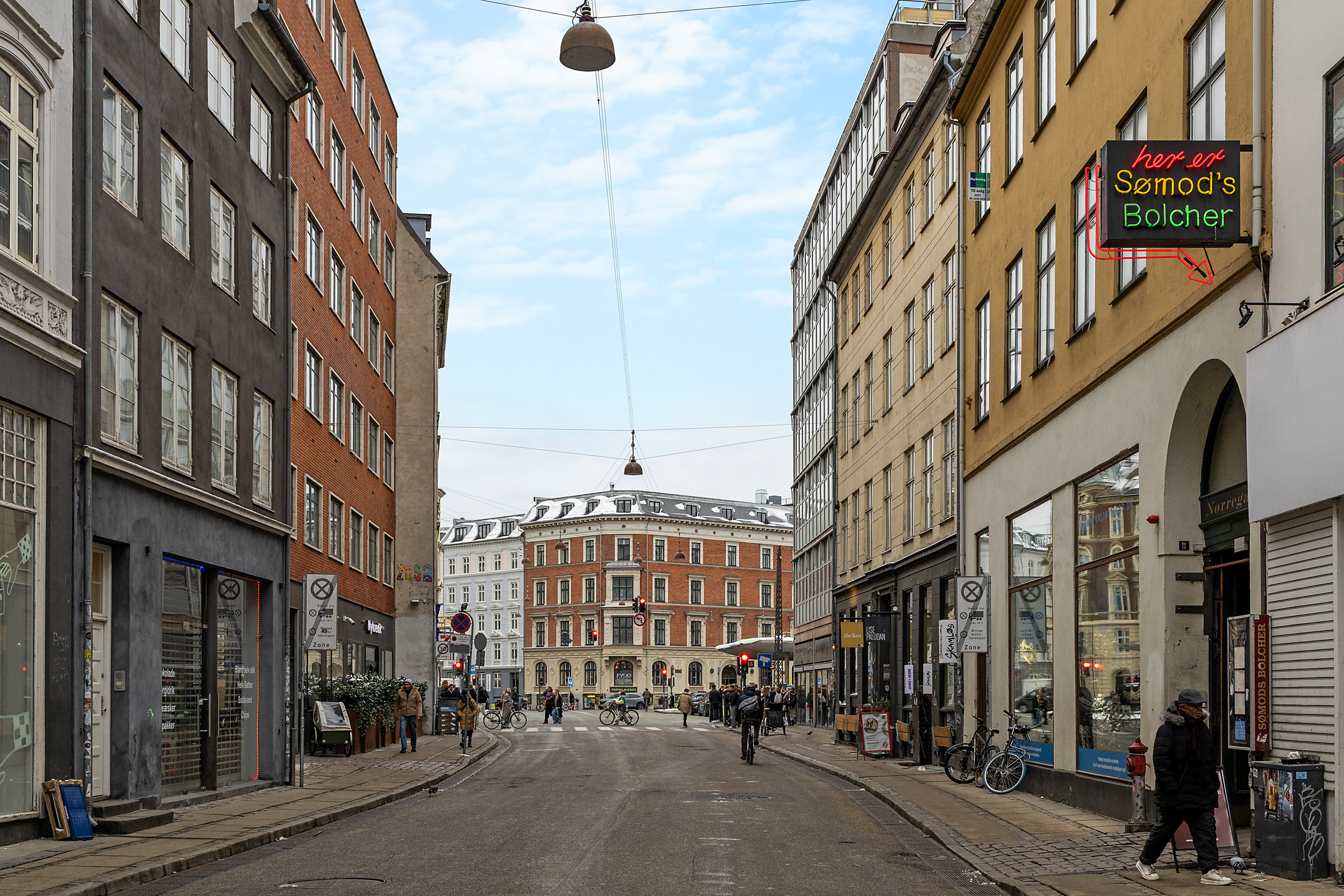 Fremhævet gade billede i fuldskærmstilstand. Billede af Nørregade 36A, 1. tv., 1165 København K