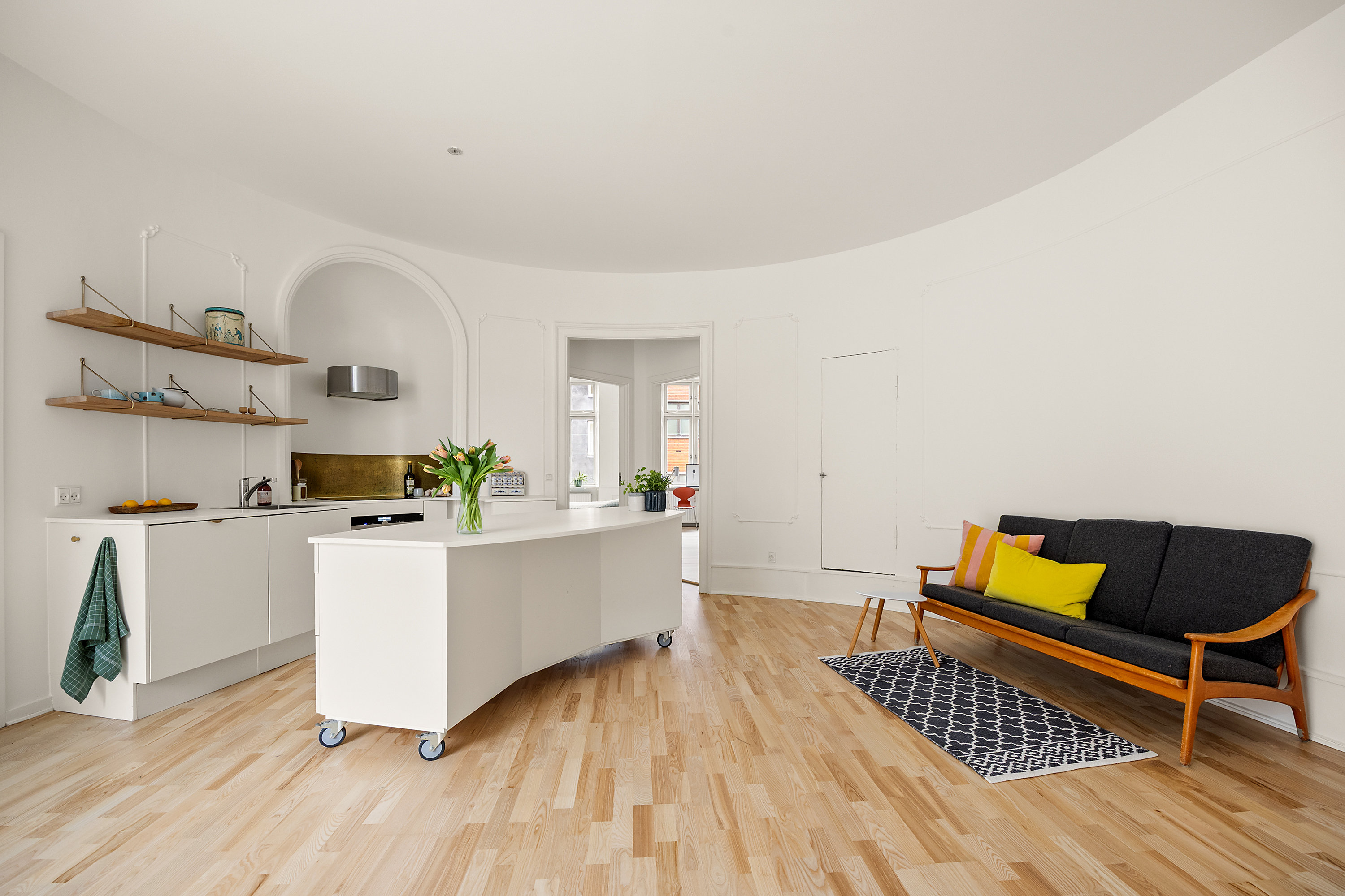 Fremhævet køkken alrum billede i fuldskærmstilstand. Billede af Nørregade 36A, 1. tv., 1165 København K