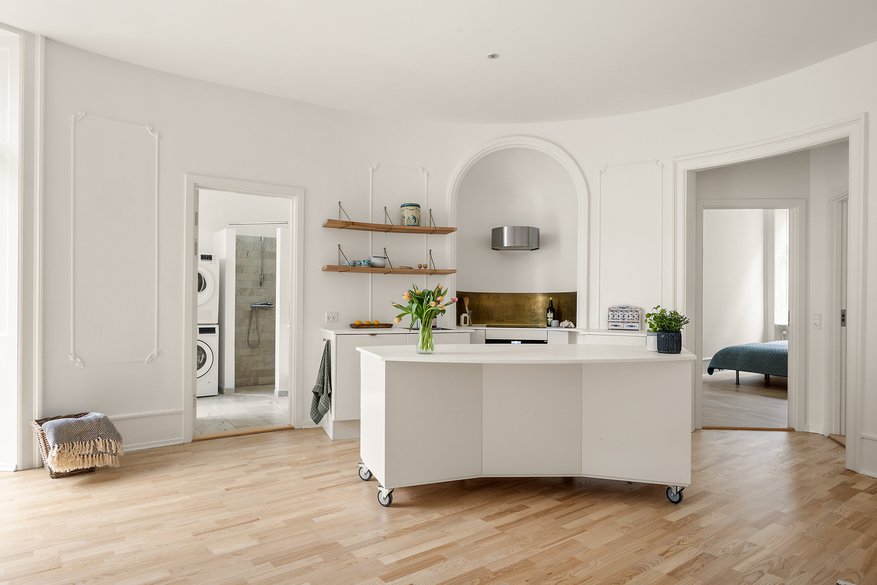 Fremhævet køkken alrum billede i fuldskærmstilstand. Billede af Nørregade 36A, 1. tv., 1165 København K