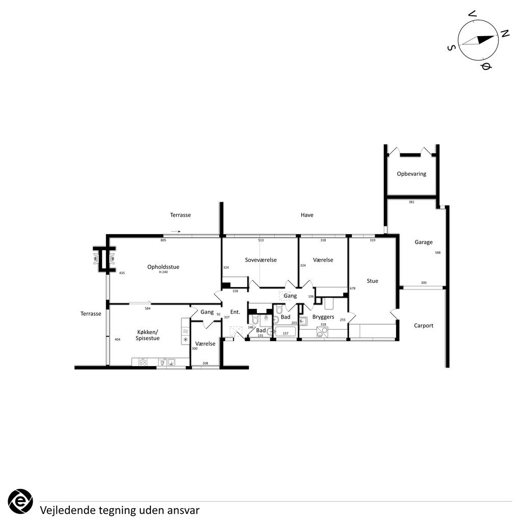 Plantegninger billede af Hvidegårdsparken 68, 2800 Kongens Lyngby
