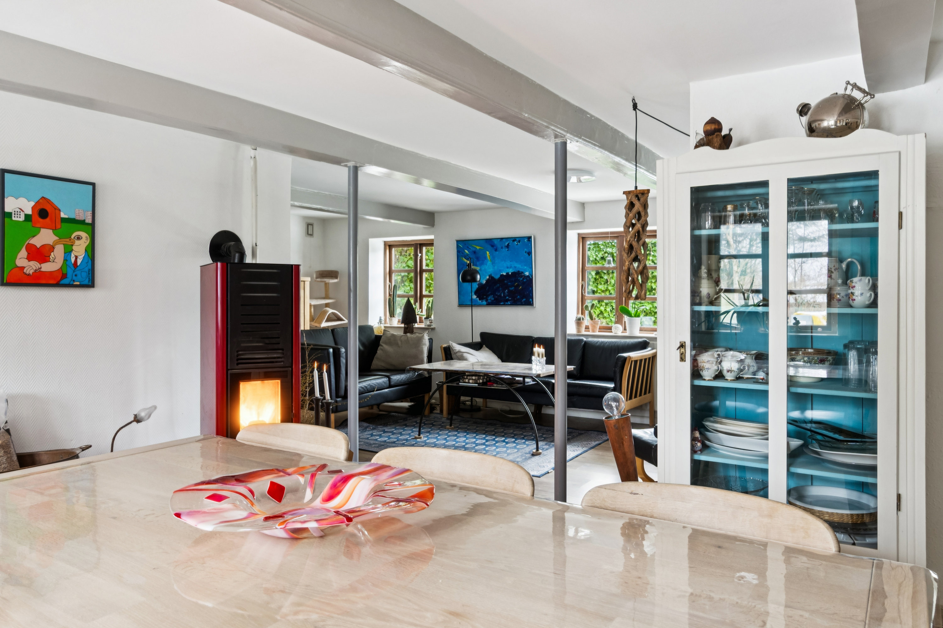 Fremhævet stue billede i fuldskærmstilstand. Billede af Midtvej 2, Stevning, 6430 Nordborg