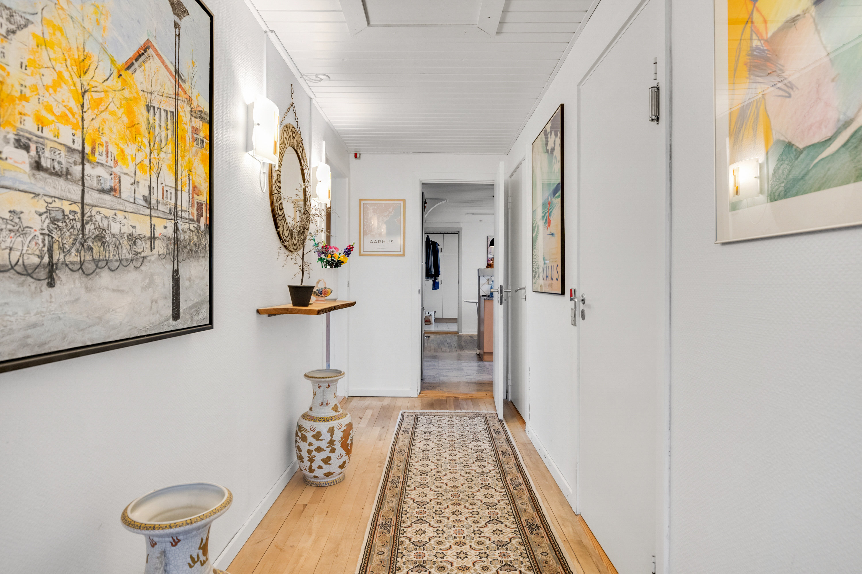 Fremhævet gang billede i fuldskærmstilstand. Billede af Højvangsvej 80, Stavtrup, 8260 Viby J