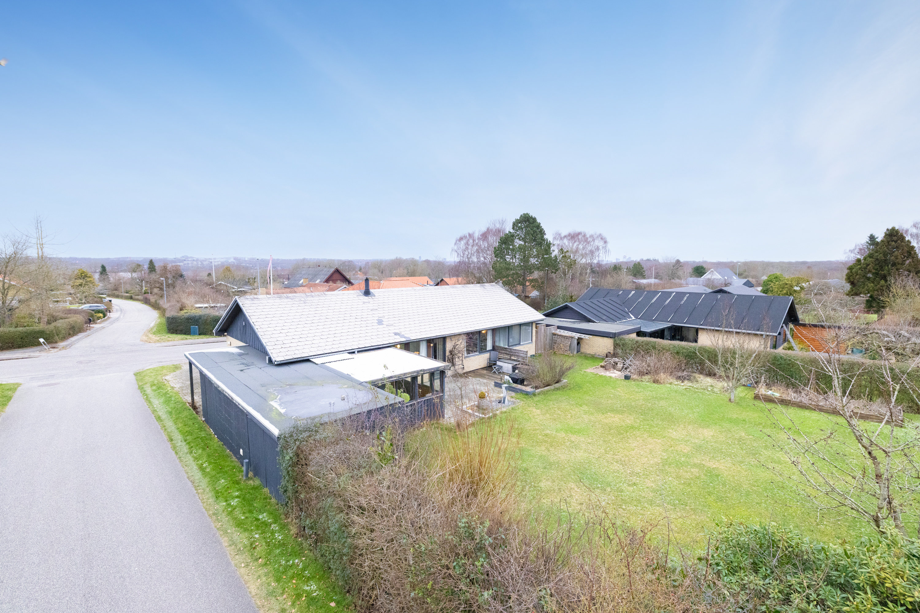 Fremhævet ejendommen billede i fuldskærmstilstand. Billede af Højvangsvej 80, Stavtrup, 8260 Viby J