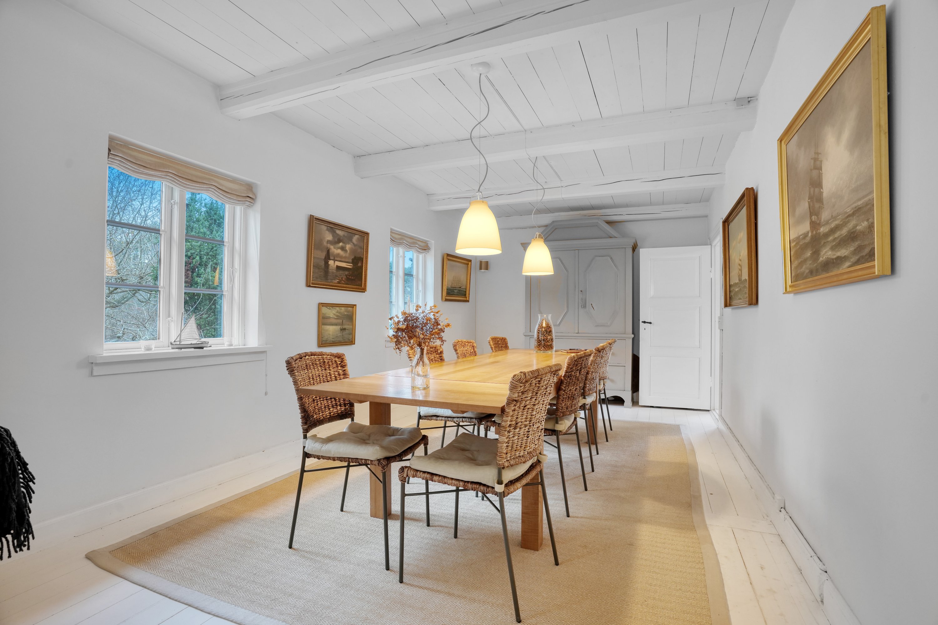 Fremhævet spisestue billede i fuldskærmstilstand. Billede af Hans Nielsensvej 6, Lumsås, 4500 Nykøbing Sj