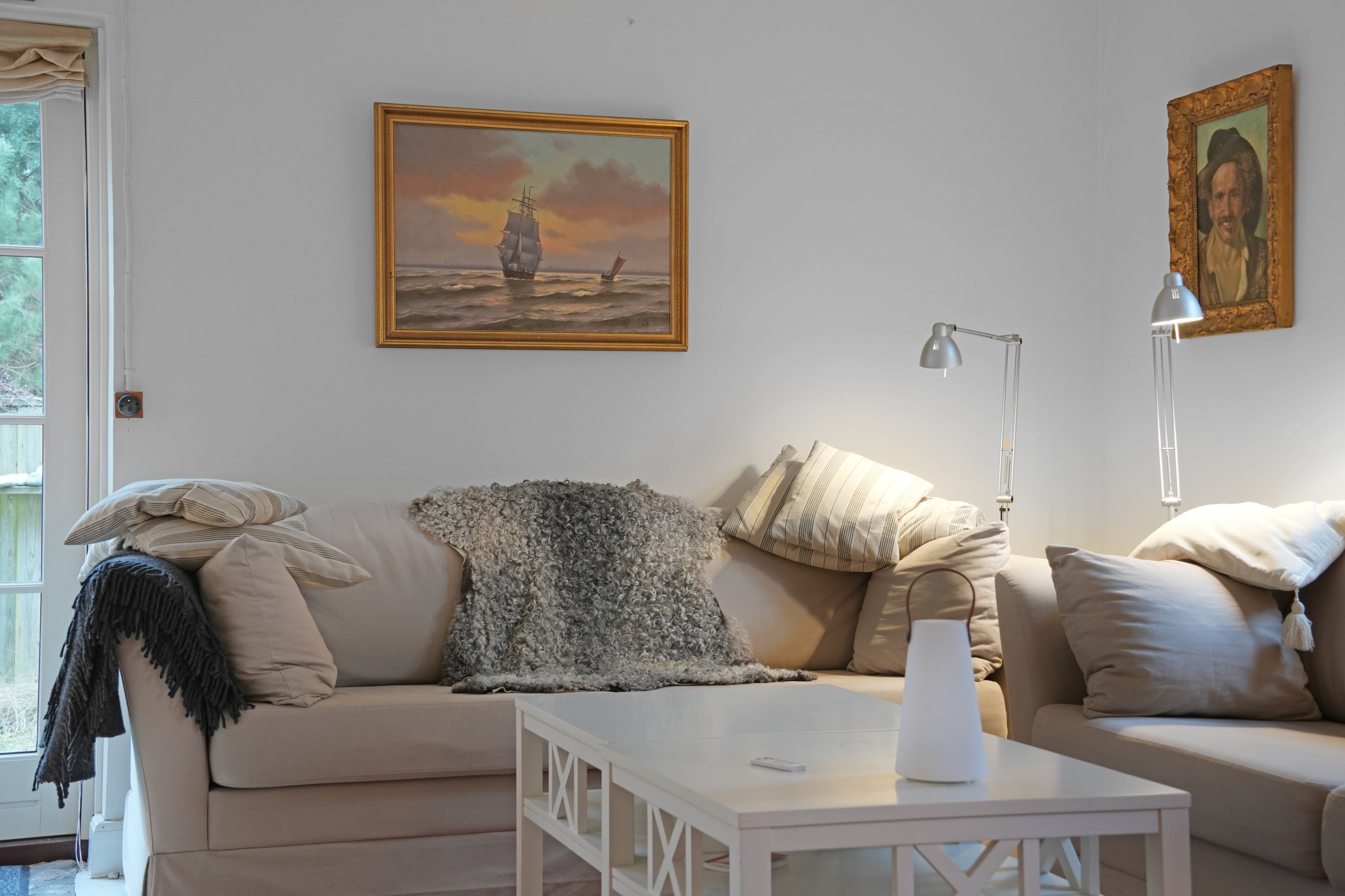 Fremhævet stue billede i fuldskærmstilstand. Billede af Hans Nielsensvej 6, Lumsås, 4500 Nykøbing Sj