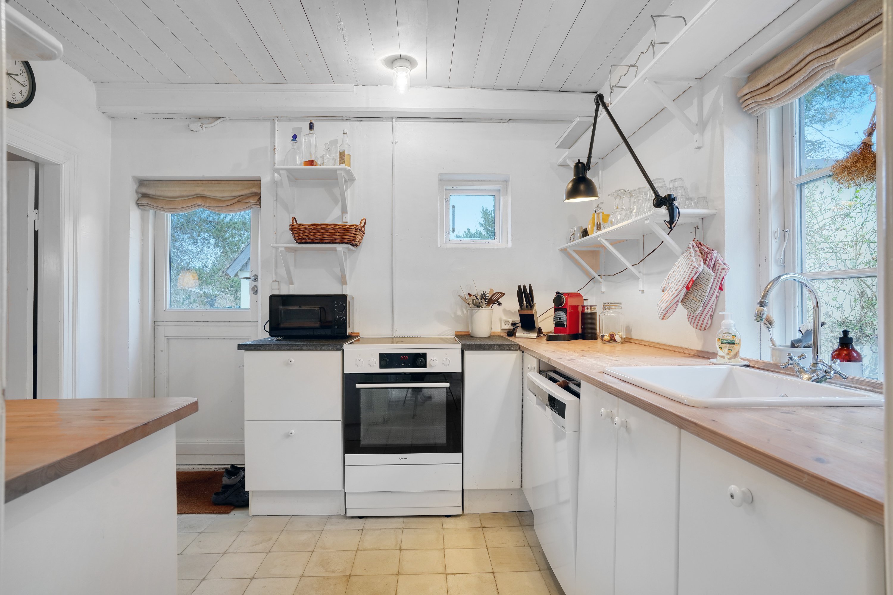 Fremhævet køkken billede i fuldskærmstilstand. Billede af Hans Nielsensvej 6, Lumsås, 4500 Nykøbing Sj