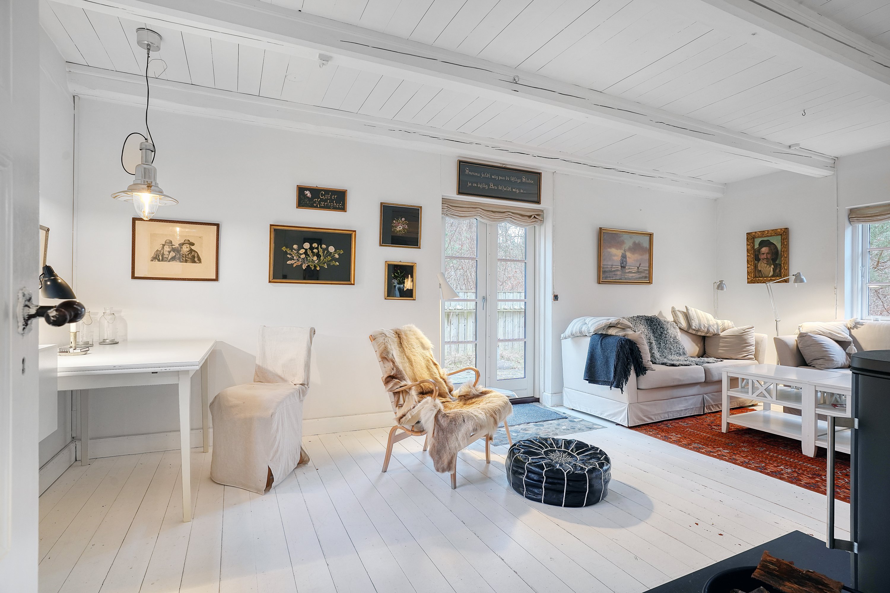 Fremhævet stue billede i fuldskærmstilstand. Billede af Hans Nielsensvej 6, Lumsås, 4500 Nykøbing Sj