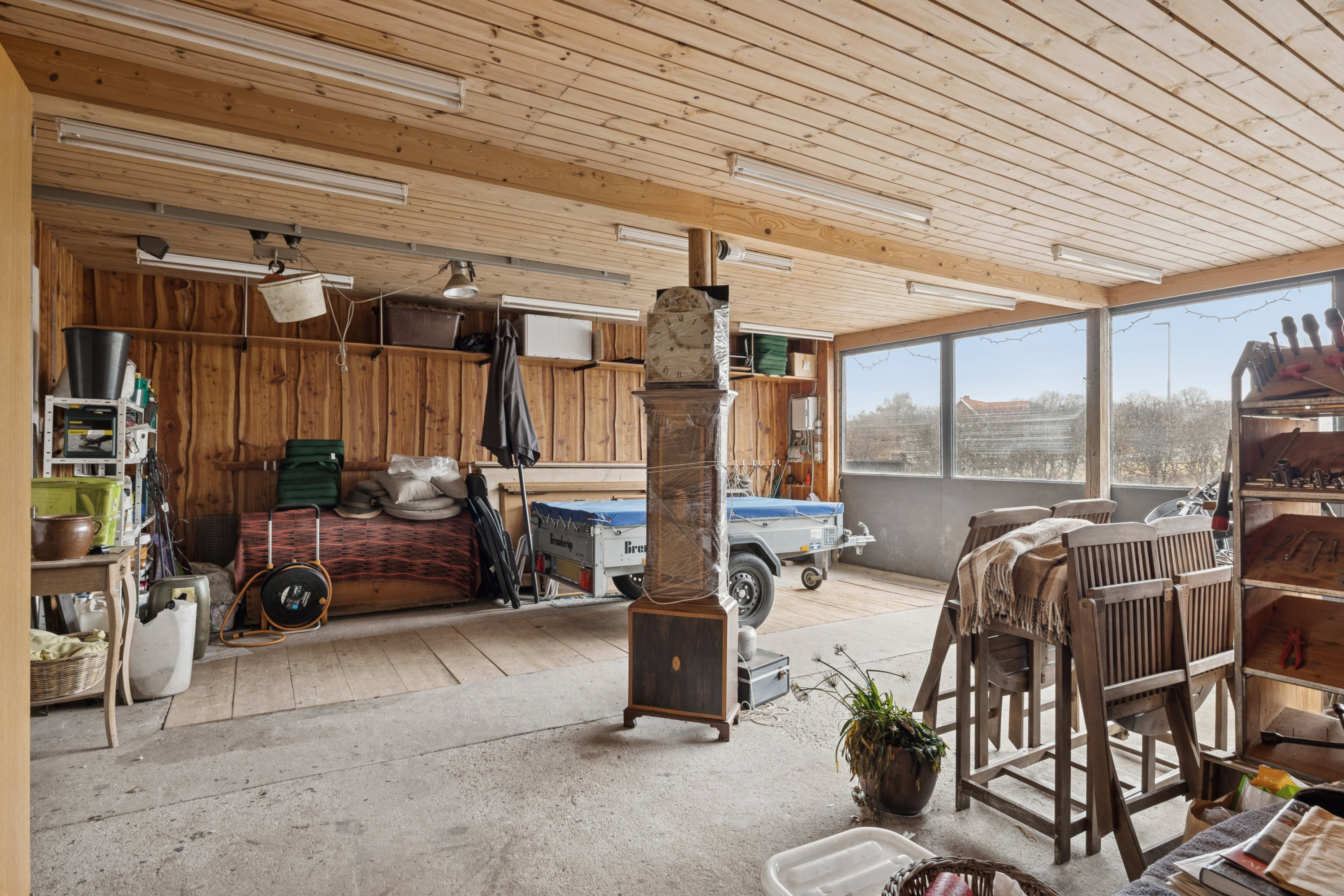 Fremhævet stald billede i fuldskærmstilstand. Billede af Solgårdsvej 2, Fly, 7800 Skive