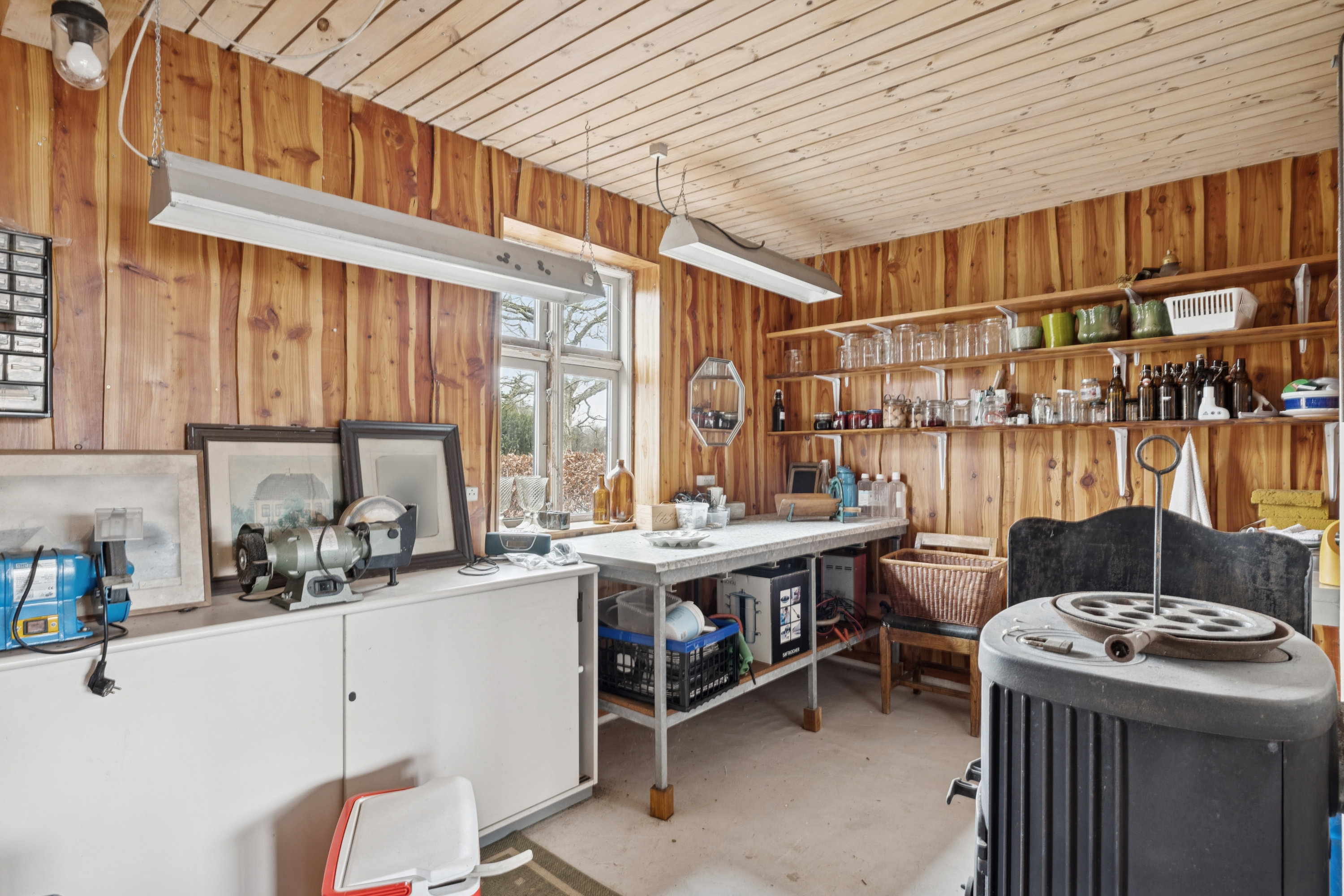 Fremhævet værksted billede i fuldskærmstilstand. Billede af Solgårdsvej 2, Fly, 7800 Skive