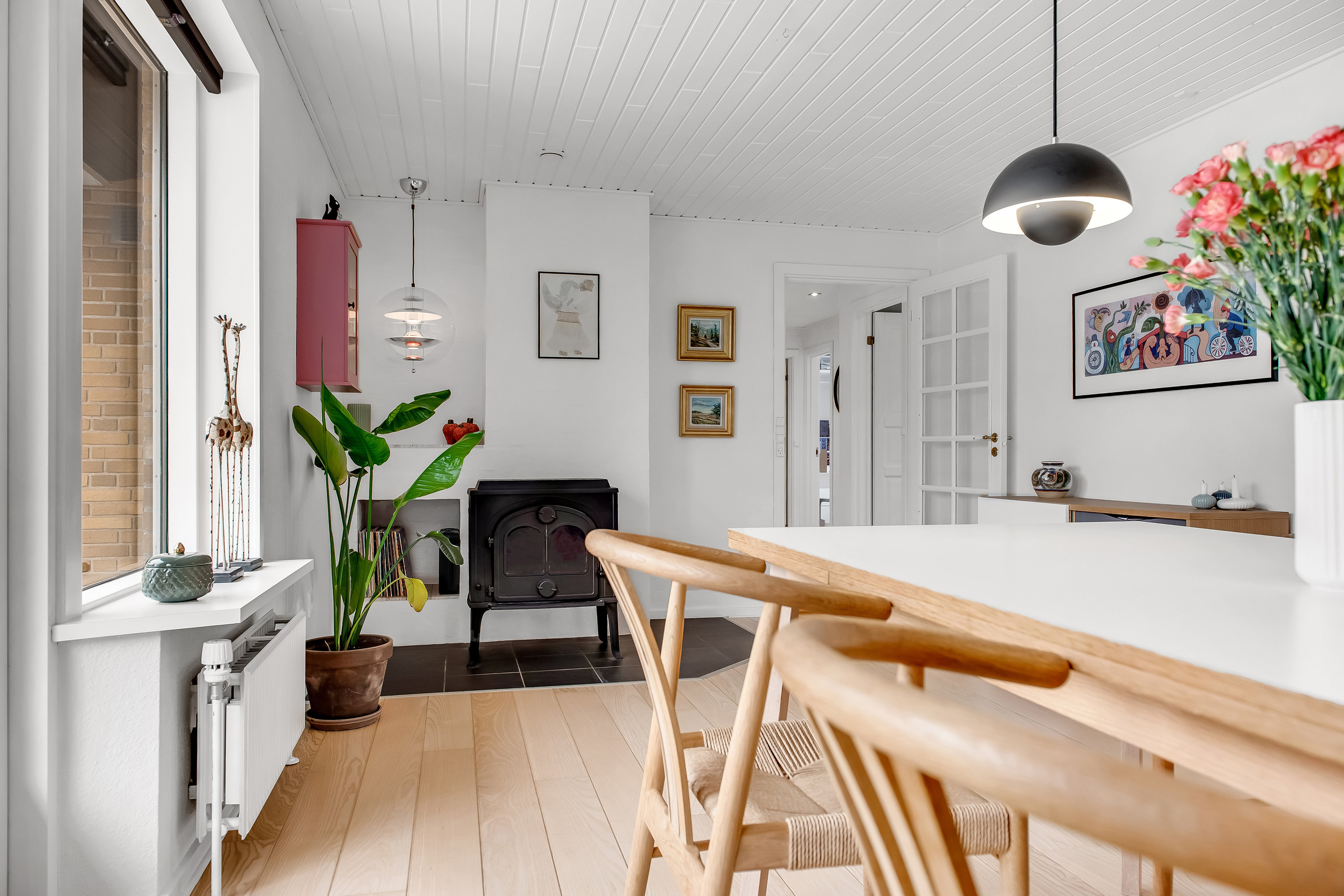 Fremhævet stue billede i fuldskærmstilstand. Billede af Parkvej 152, 7500 Holstebro