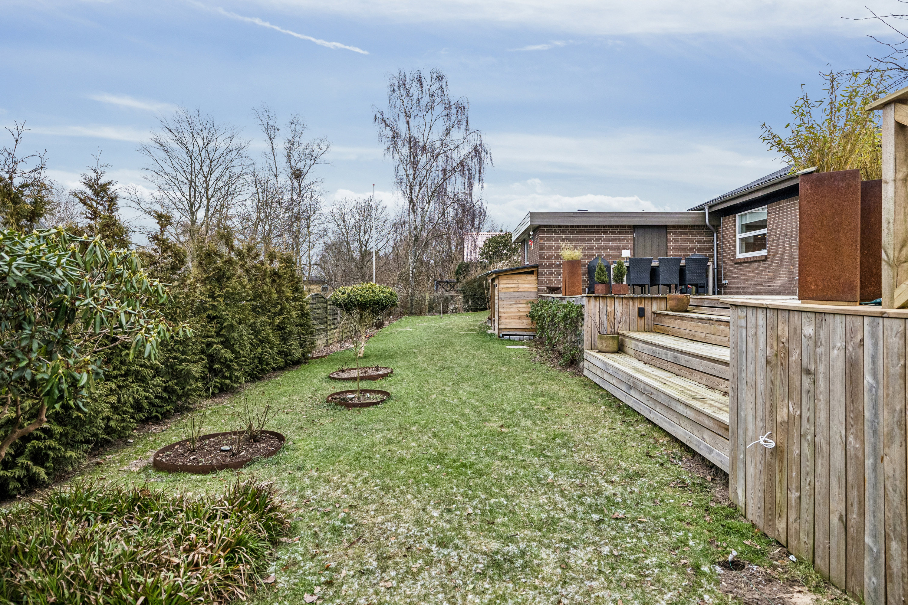 Fremhævet have billede i fuldskærmstilstand. Billede af Højbovej 7, Handest, 8990 Fårup