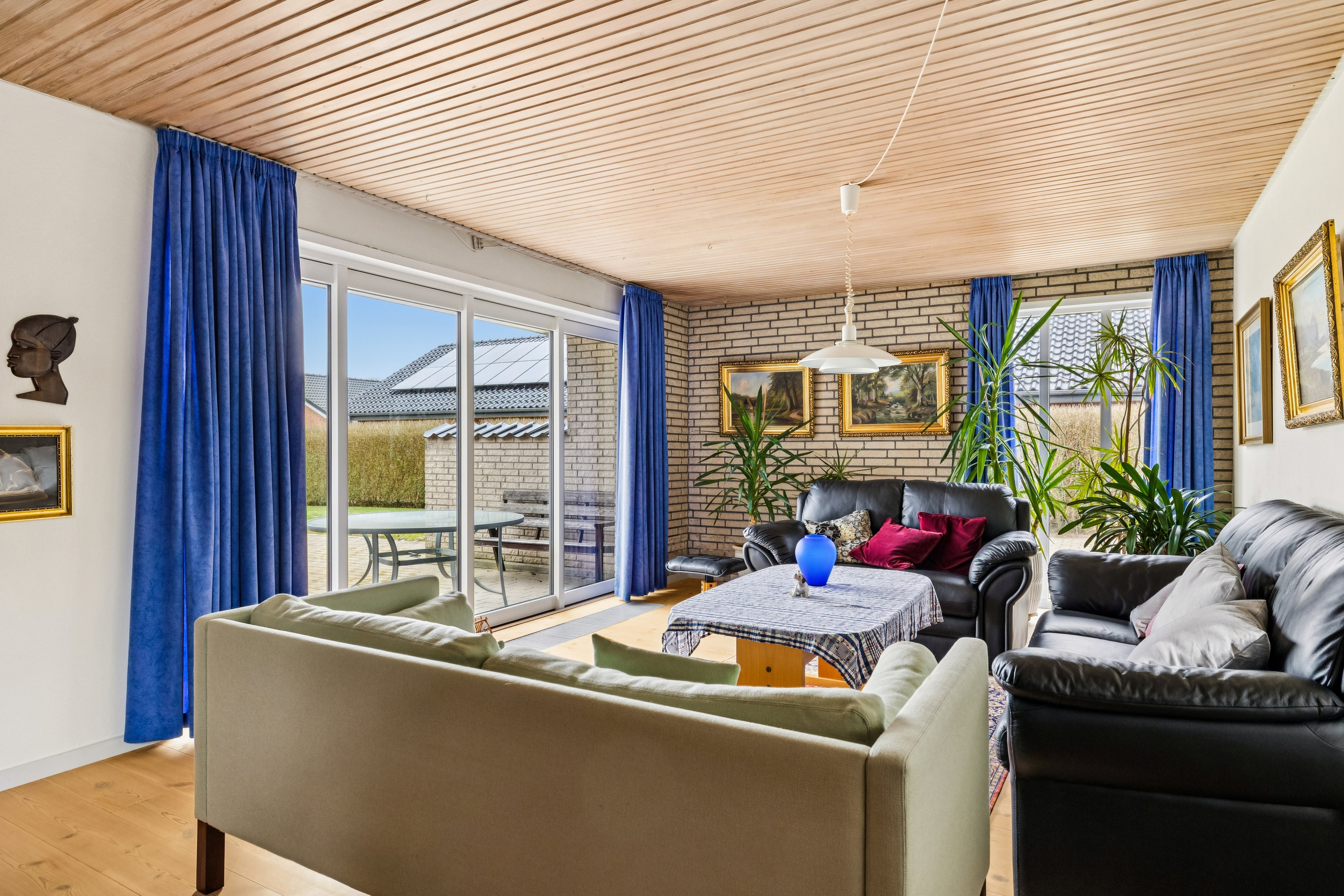 Fremhævet stue billede i fuldskærmstilstand. Billede af Tværvej 9, Vebbestrup, 9500 Hobro