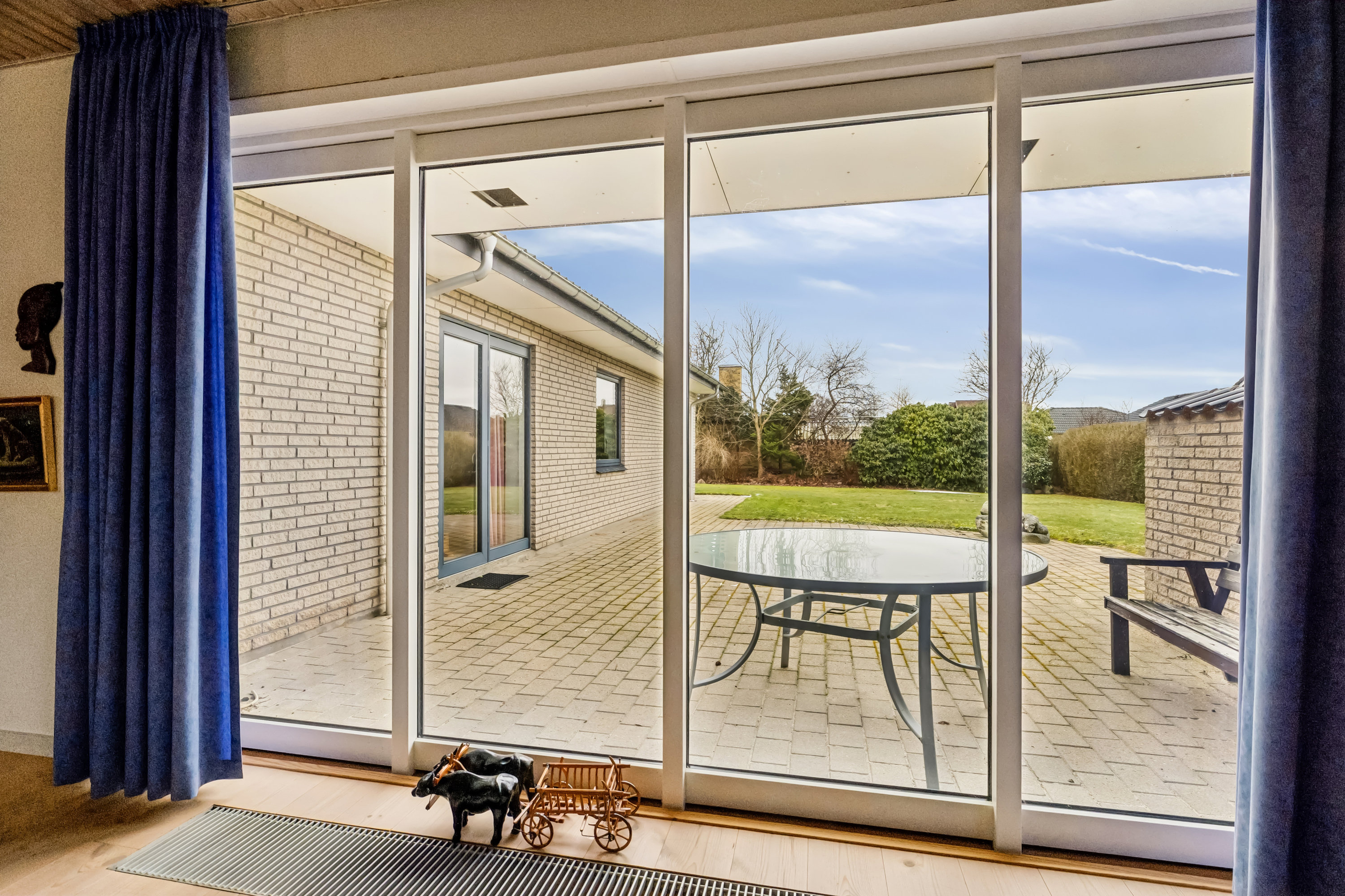 Fremhævet stue billede i fuldskærmstilstand. Billede af Tværvej 9, Vebbestrup, 9500 Hobro