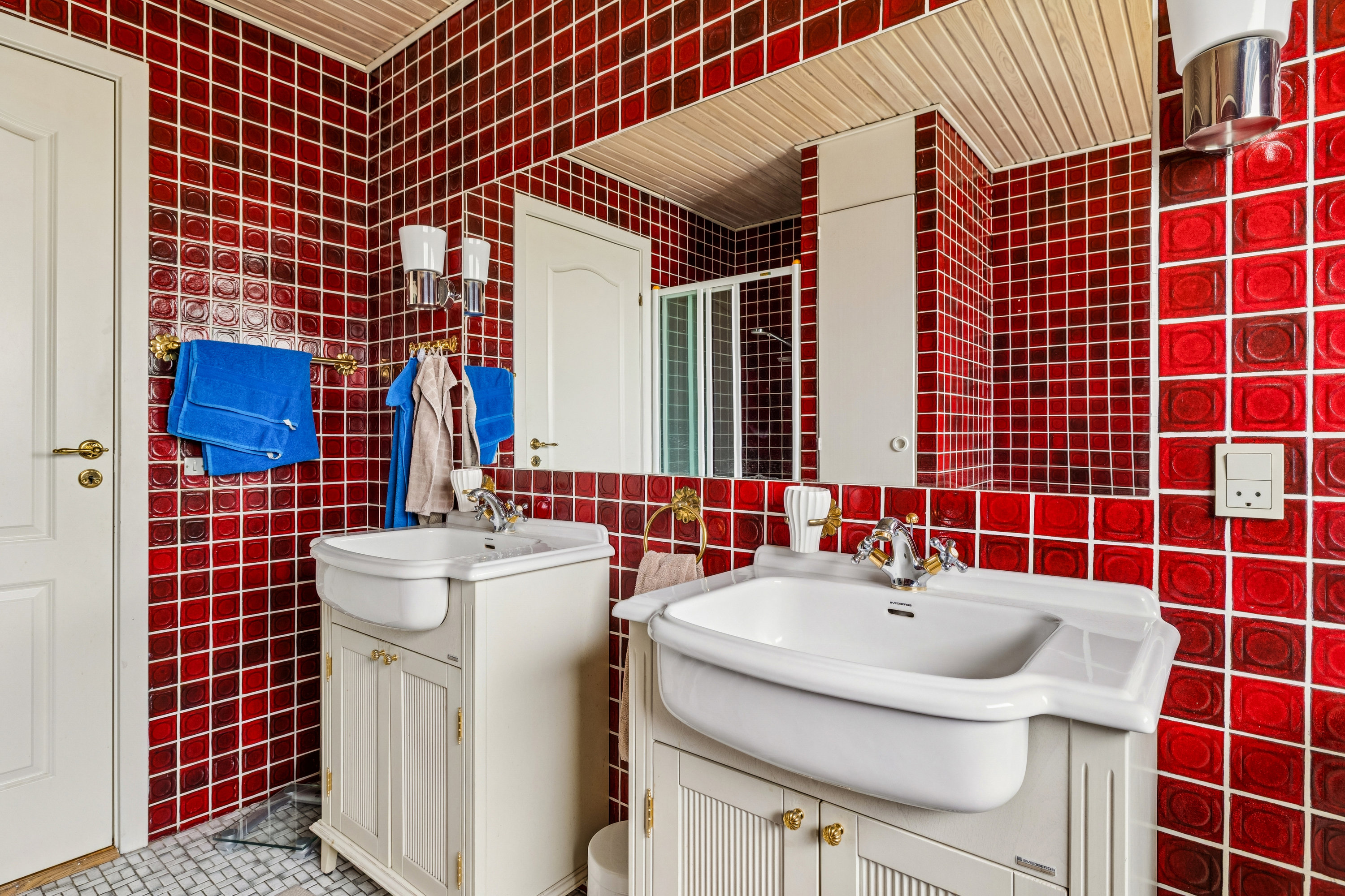 Fremhævet badeværelse billede i fuldskærmstilstand. Billede af Tværvej 9, Vebbestrup, 9500 Hobro