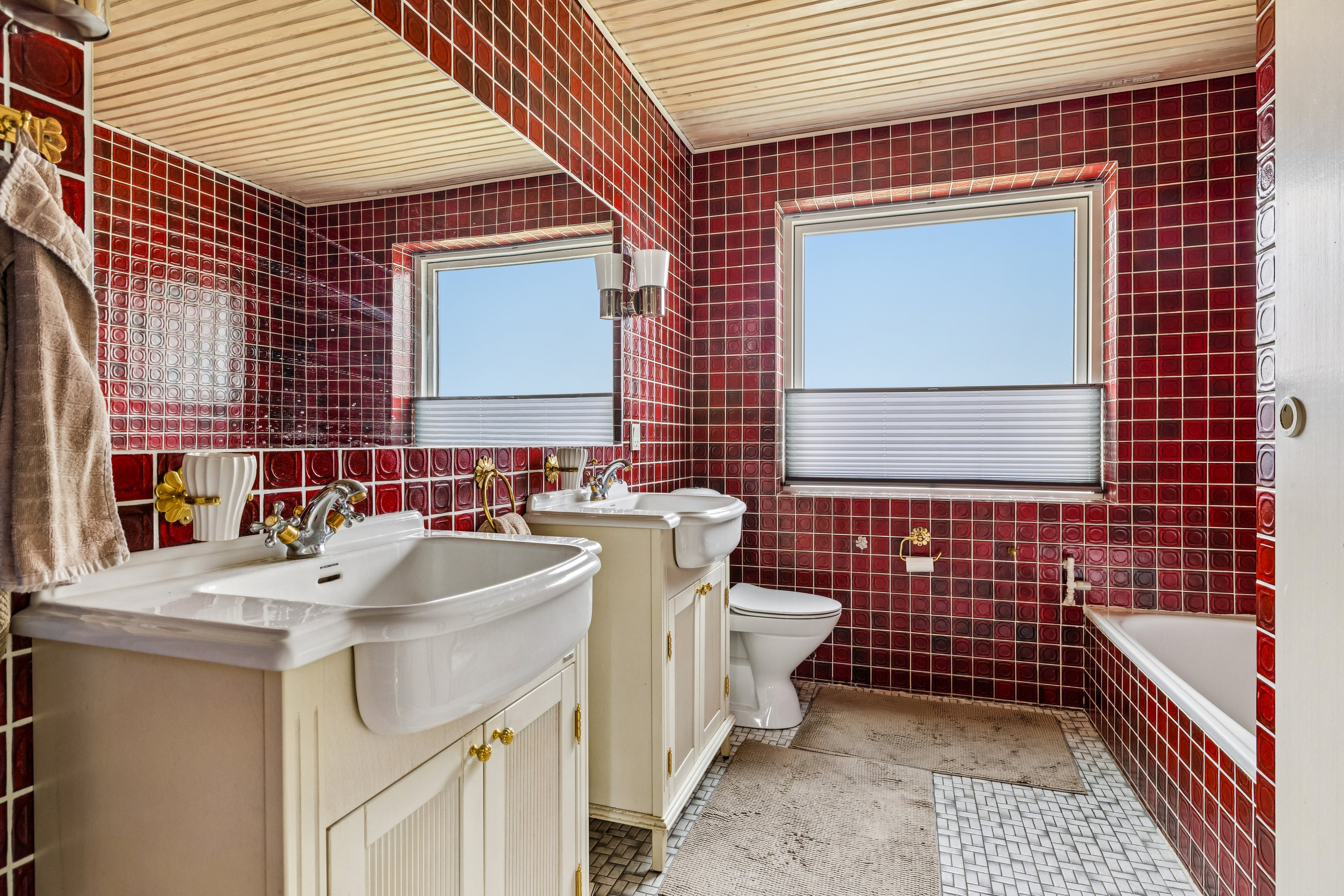 Fremhævet badeværelse billede i fuldskærmstilstand. Billede af Tværvej 9, Vebbestrup, 9500 Hobro