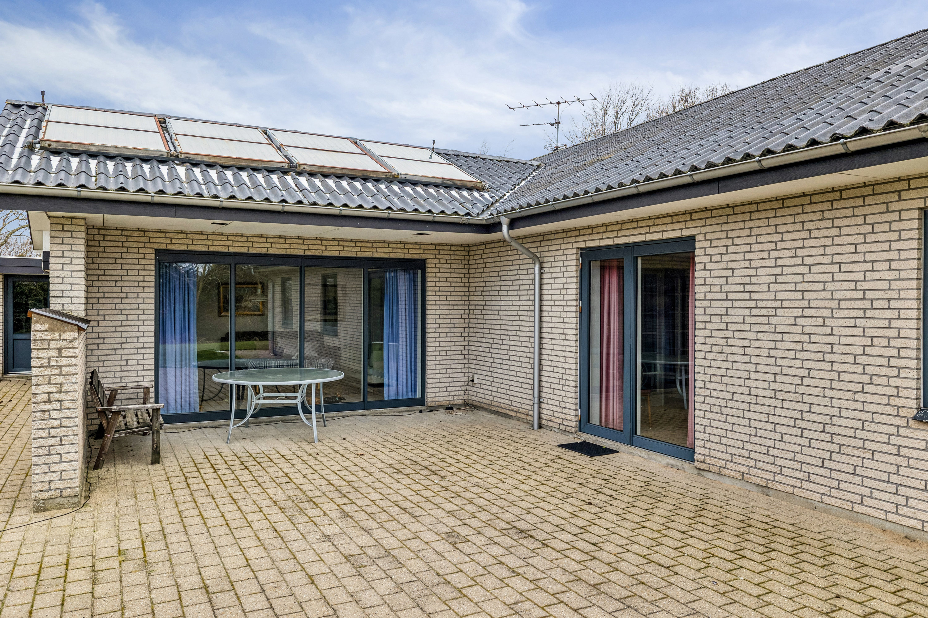 Fremhævet terrasse billede i fuldskærmstilstand. Billede af Tværvej 9, Vebbestrup, 9500 Hobro