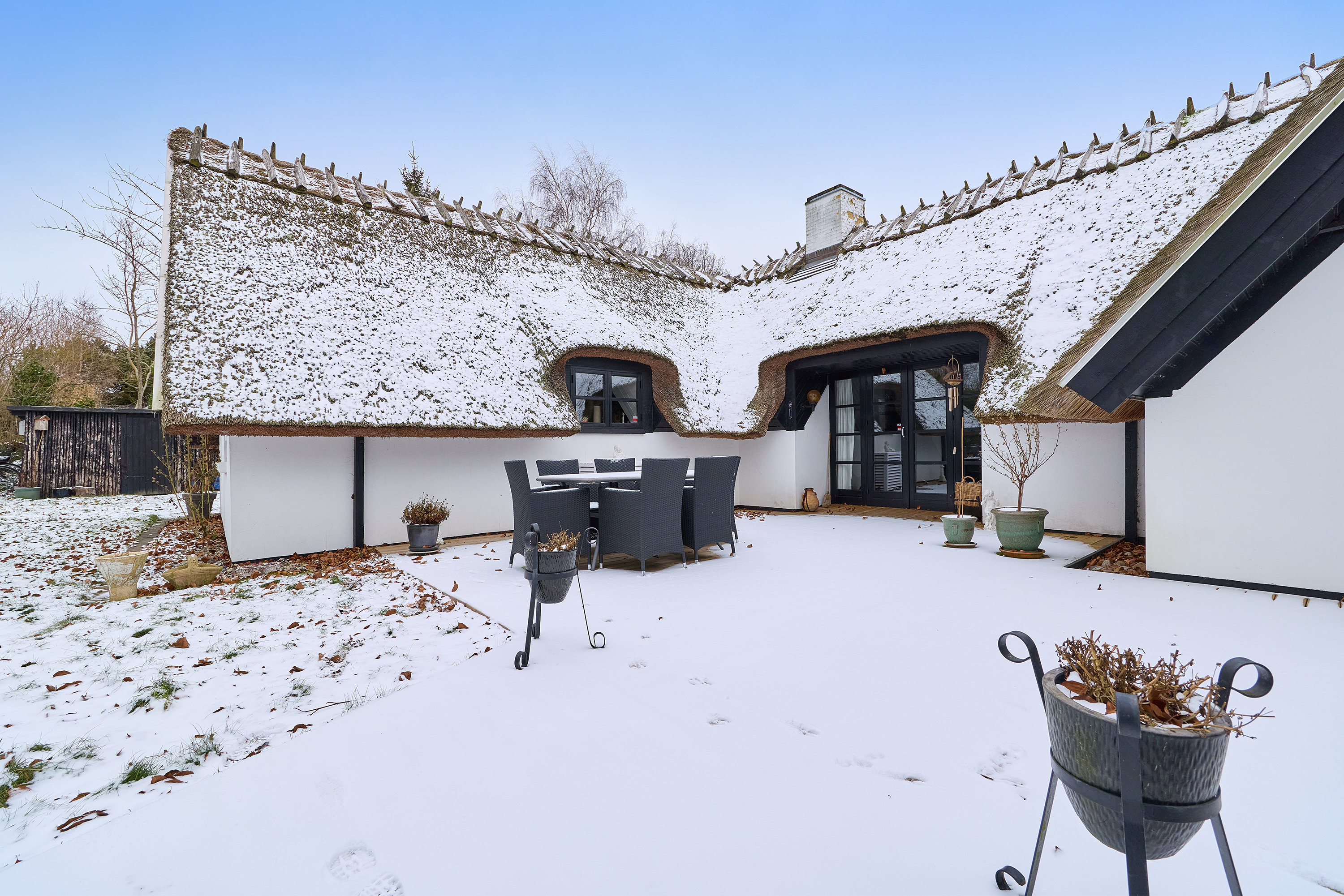 Fremhævet terrasse billede i fuldskærmstilstand. Billede af Byåsen 55, Rødkilde, 3250 Gilleleje