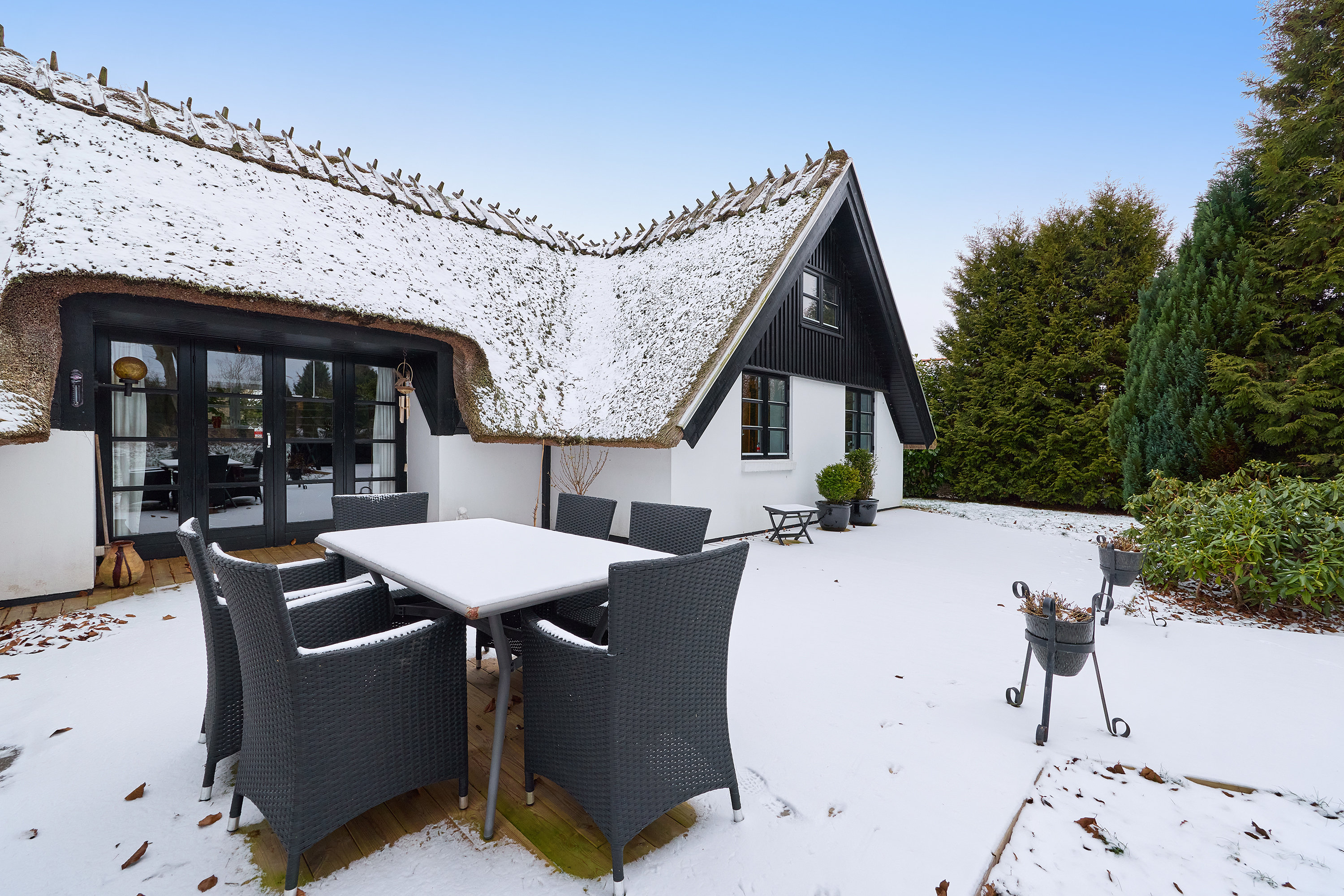 Fremhævet terrasse billede i fuldskærmstilstand. Billede af Byåsen 55, Rødkilde, 3250 Gilleleje