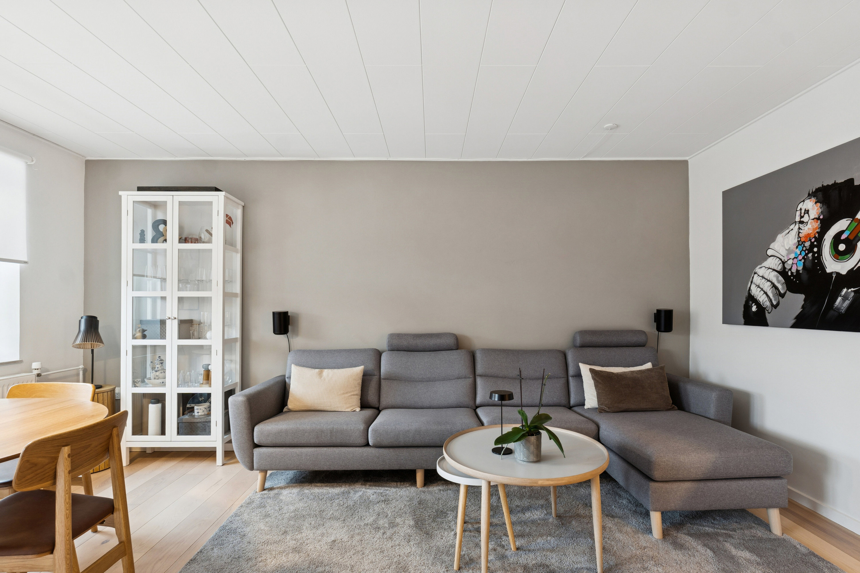 Fremhævet stue billede i fuldskærmstilstand. Billede af Voldumvej 63, 2. th., 2610 Rødovre