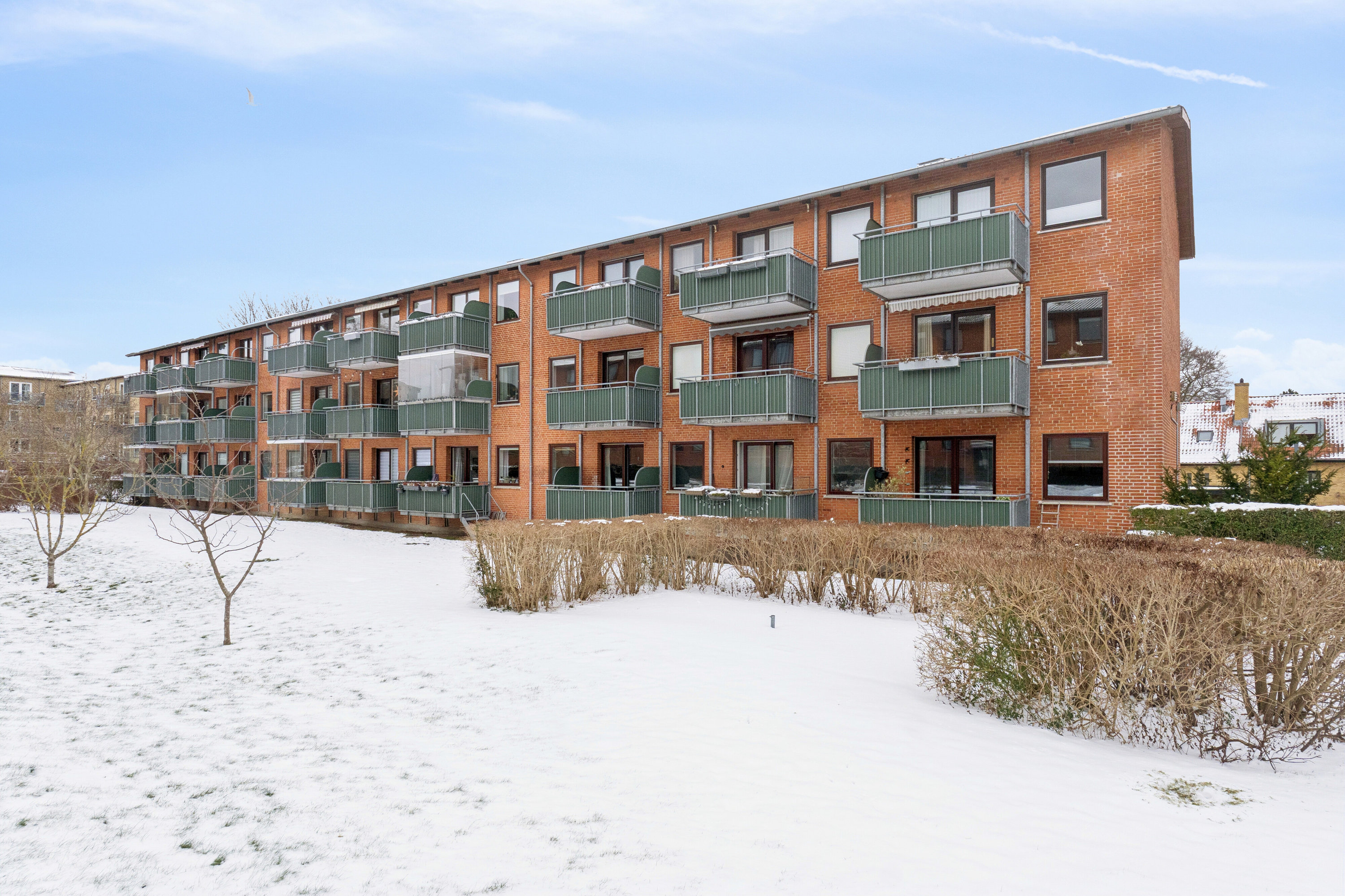 Fremhævet udendørs billede i fuldskærmstilstand. Billede af Voldumvej 63, 2. th., 2610 Rødovre