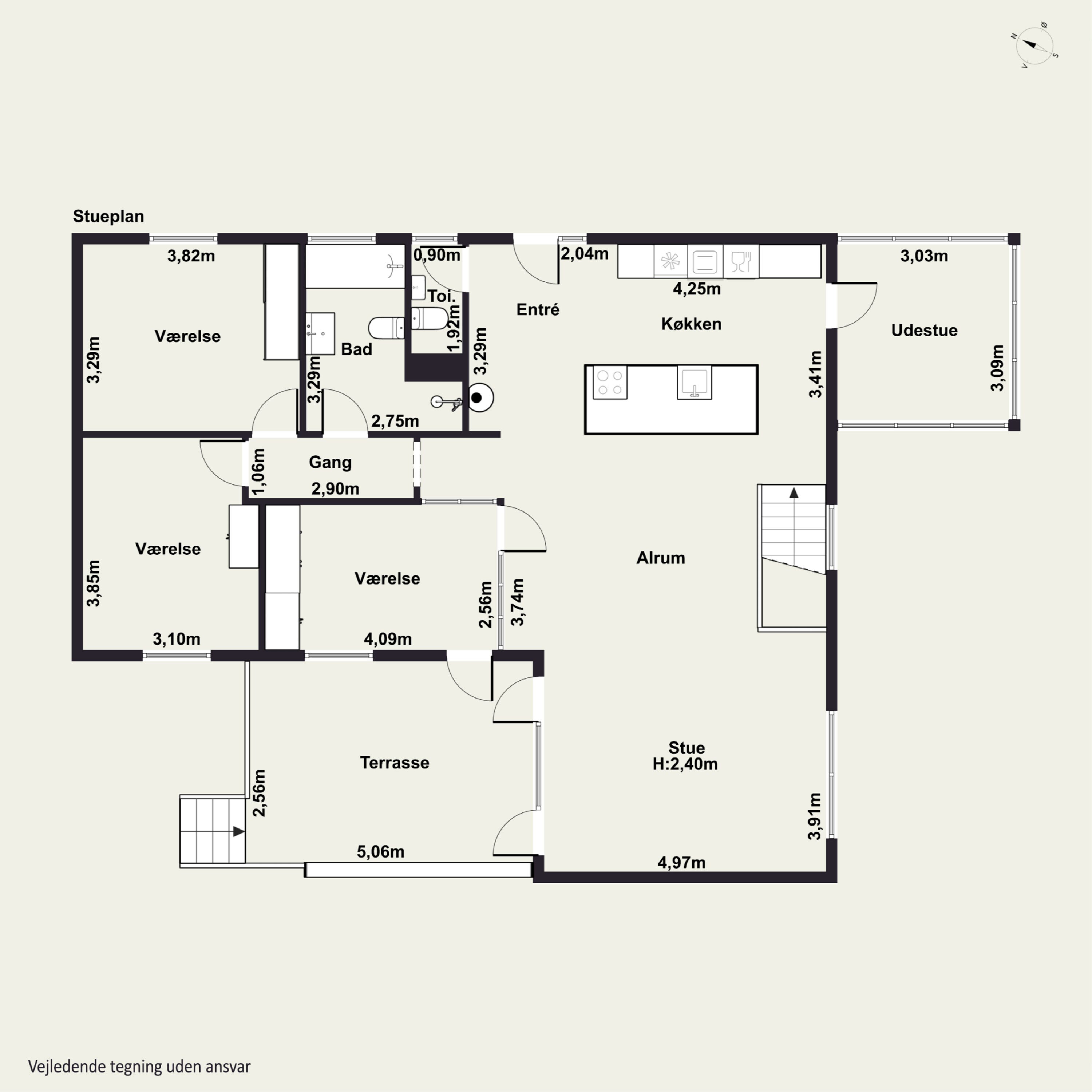 Plantegninger billede af Glimvej 13, 2650 Hvidovre