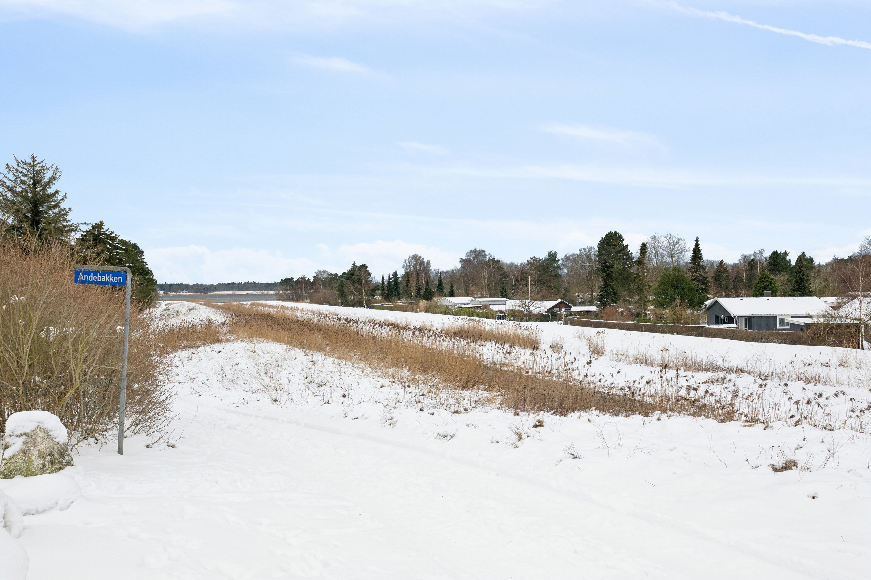 Fremhævet udendørs billede i fuldskærmstilstand. Billede af Andebakken 1, 4760 Vordingborg