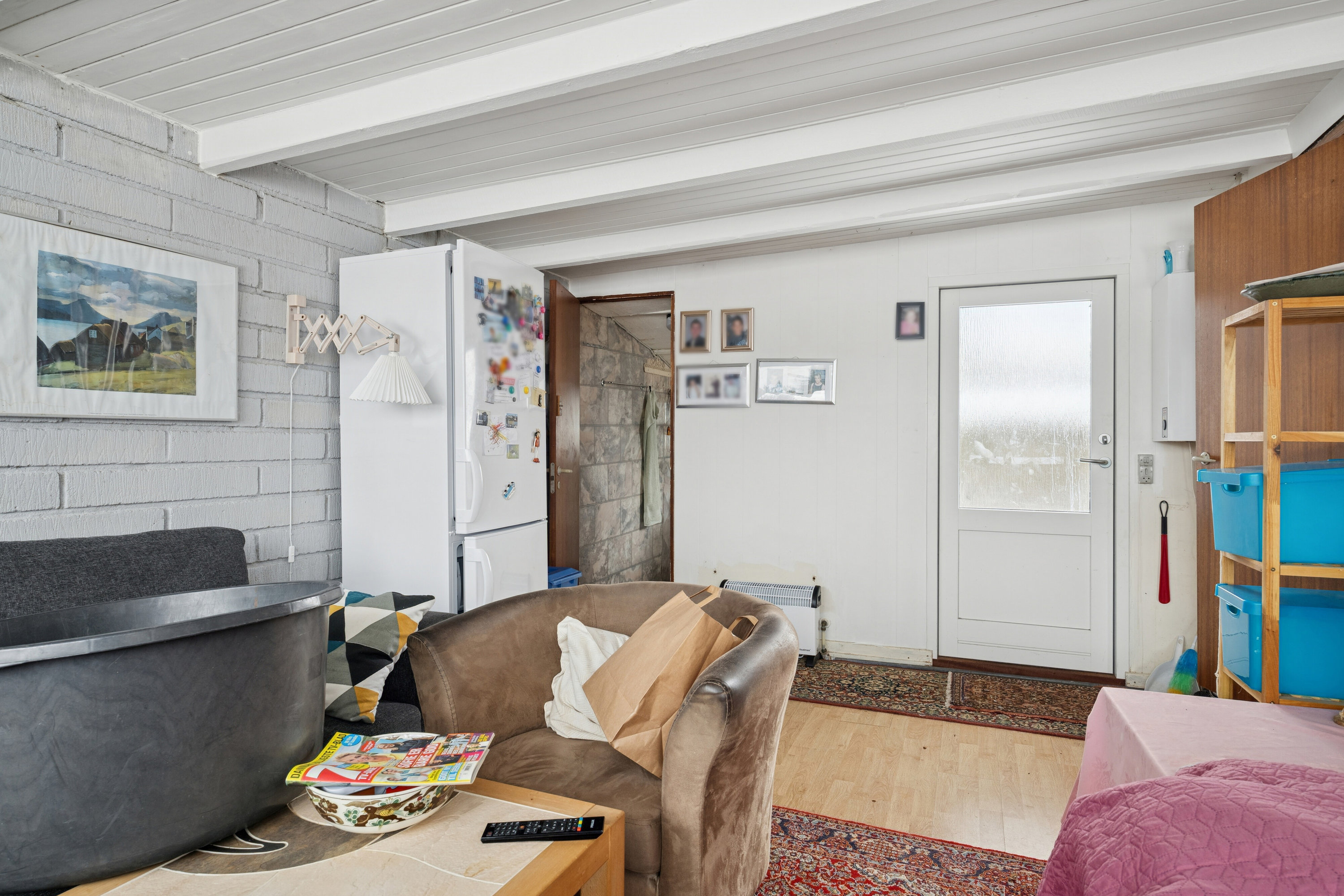 Fremhævet stue billede i fuldskærmstilstand. Billede af Andebakken 1, 4760 Vordingborg