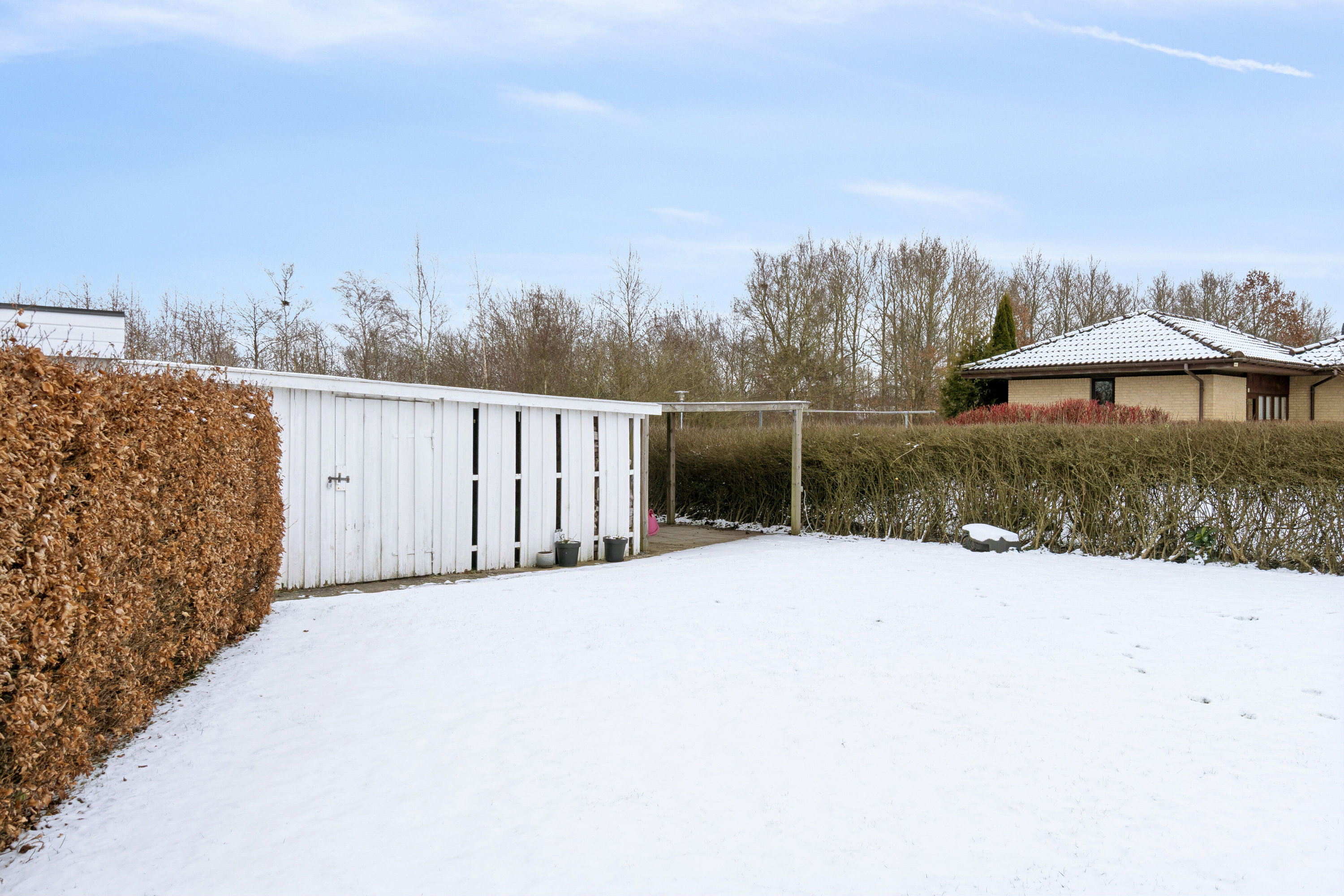 Fremhævet udendørs billede i fuldskærmstilstand. Billede af Egebjergvej 104, Sørbymagle, 4200 Slagelse