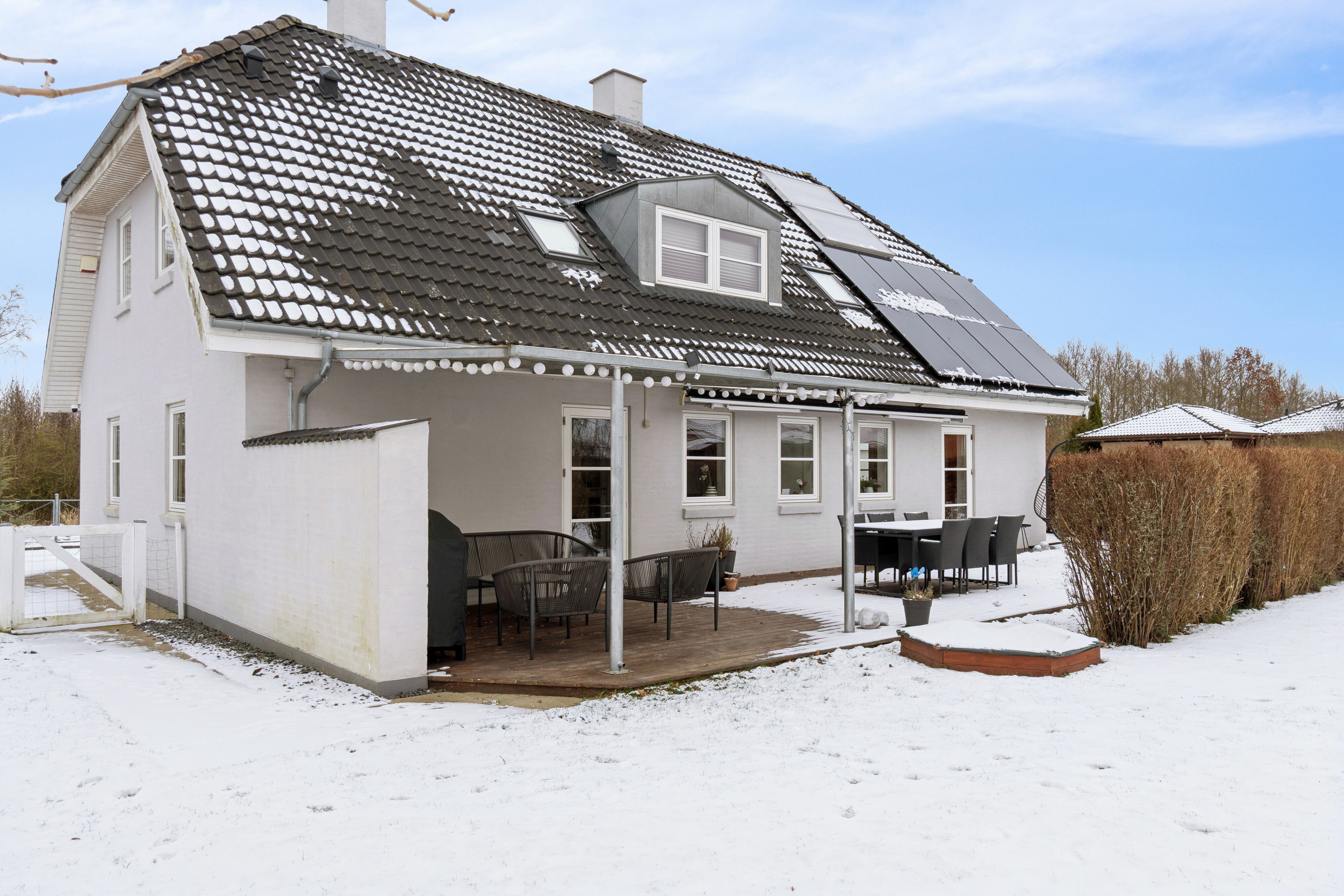 Fremhævet set fra vejen billede i fuldskærmstilstand. Billede af Egebjergvej 104, Sørbymagle, 4200 Slagelse