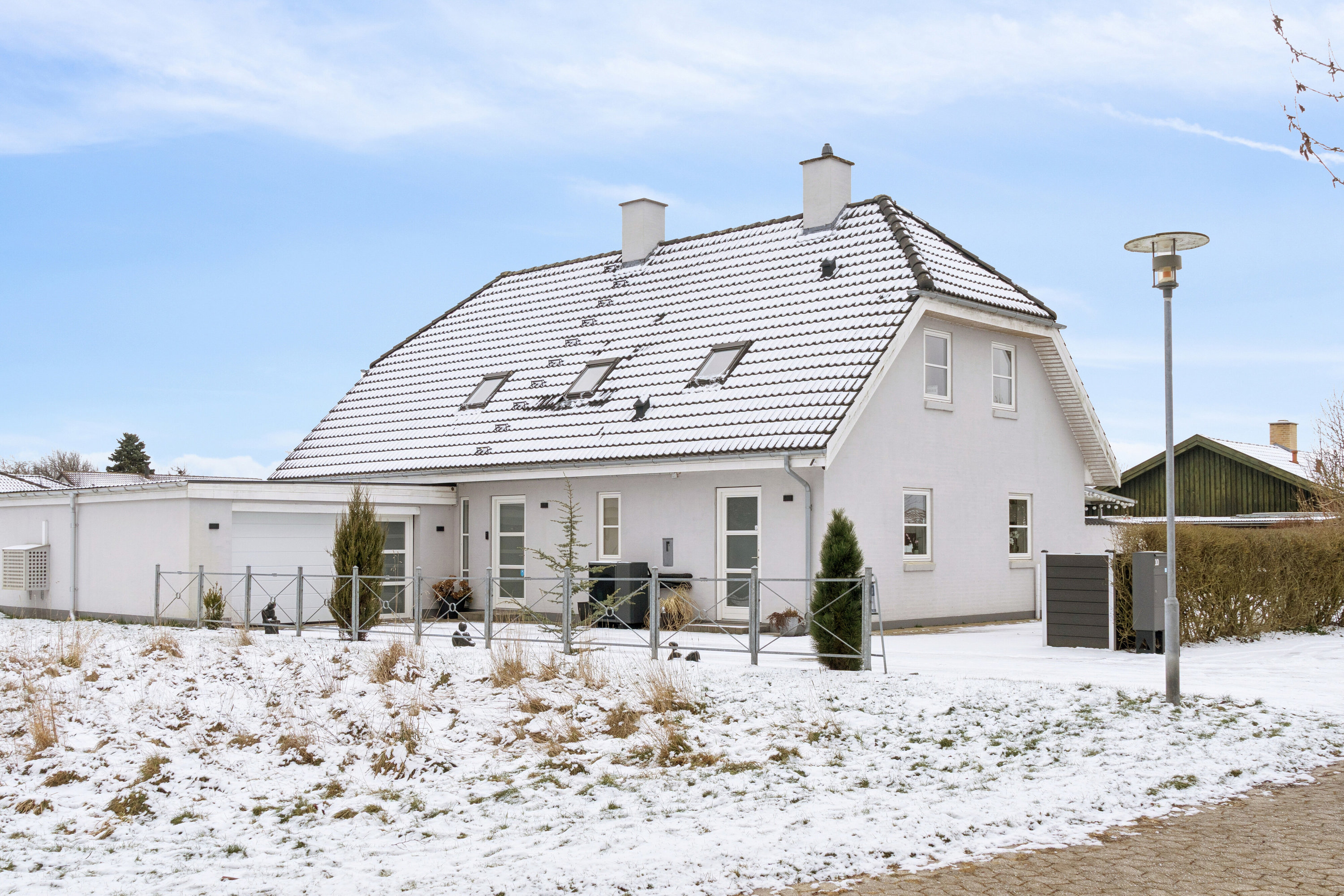 Fremhævet set fra vejen billede i fuldskærmstilstand. Billede af Egebjergvej 104, Sørbymagle, 4200 Slagelse