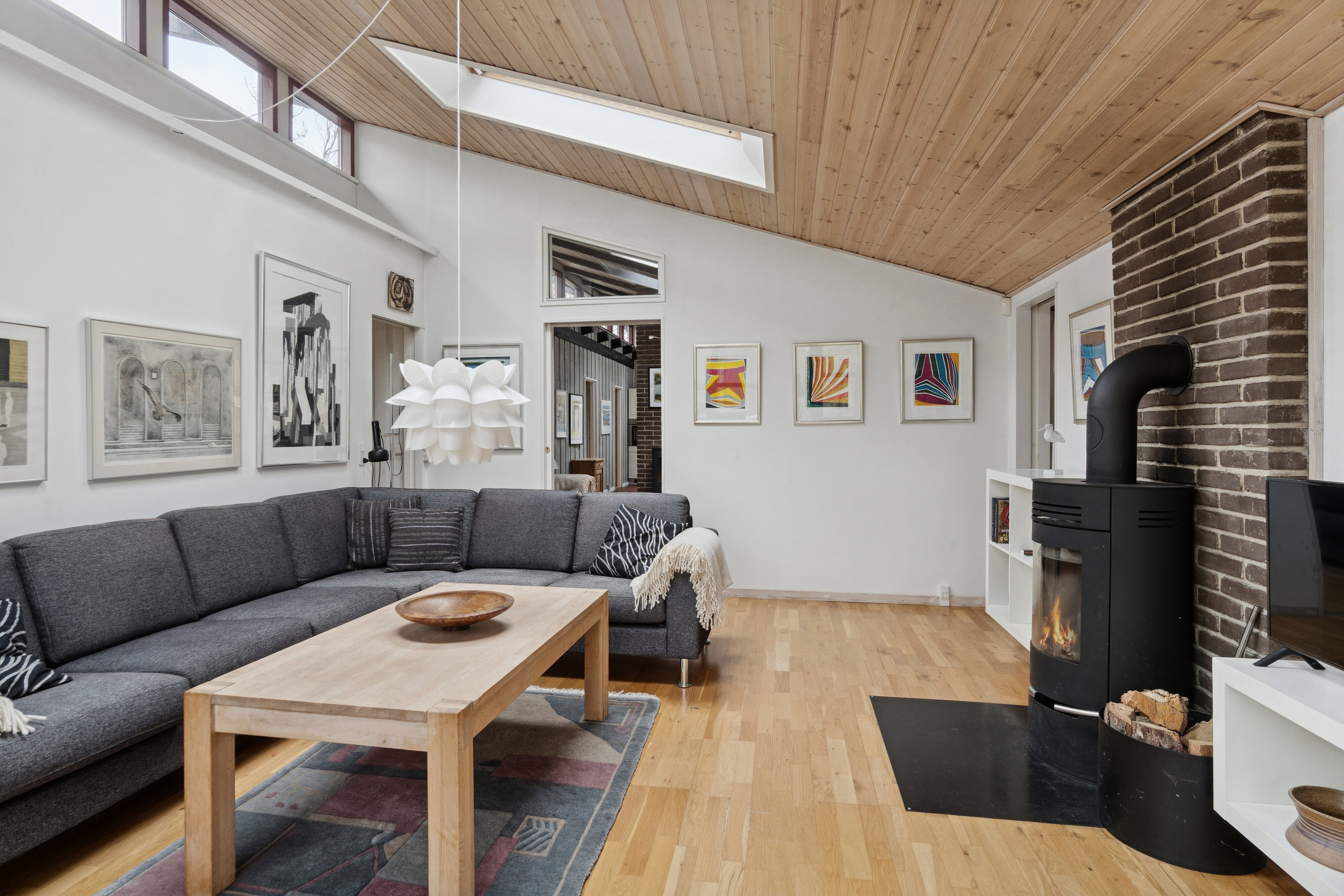 Fremhævet stue billede i fuldskærmstilstand. Billede af Mogens Heeringsvej 62, Vig Lyng, 4560 Vig