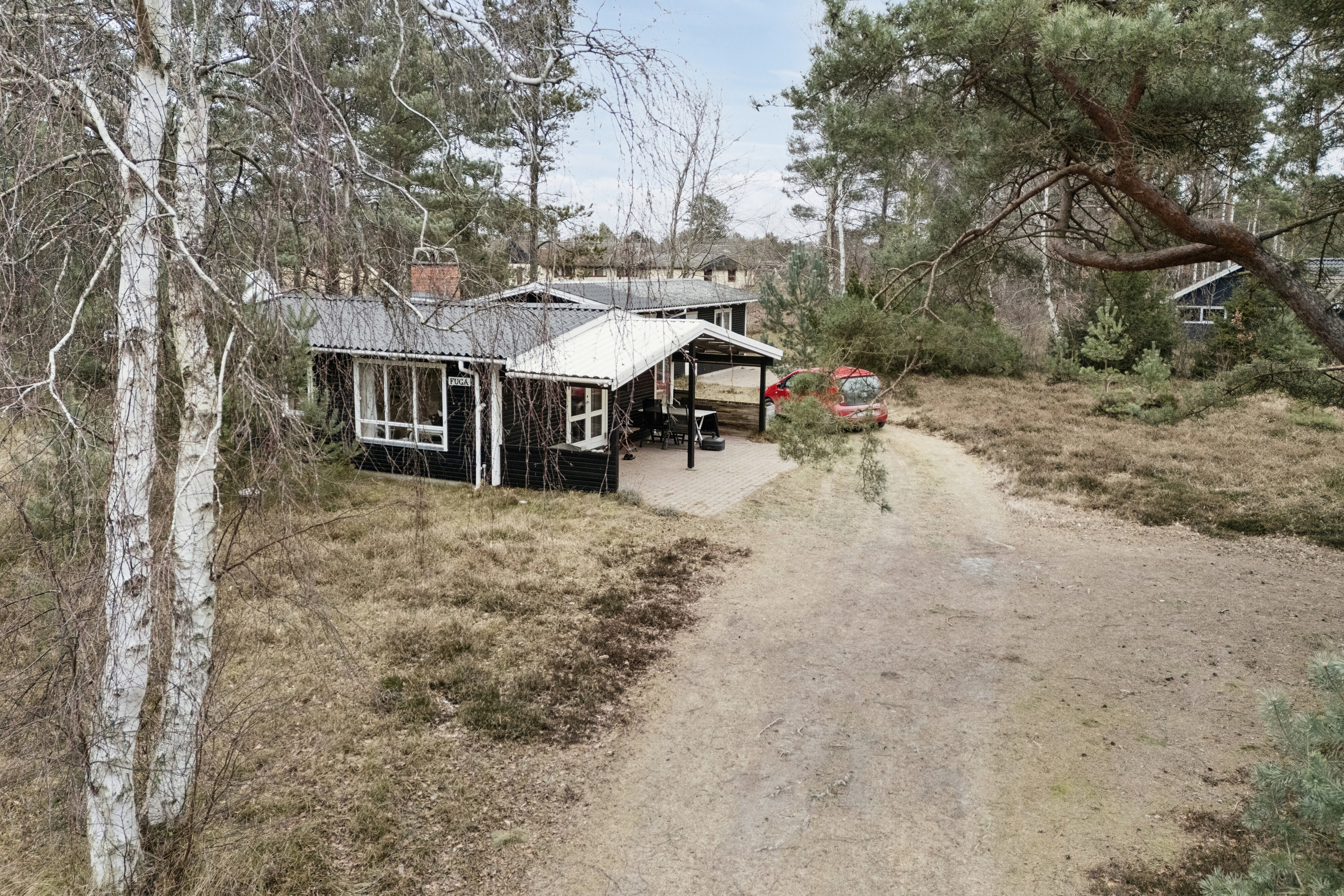 Fremhævet set fra vejen billede i fuldskærmstilstand. Billede af Syrenvej 20, Ellinge Lyng, 4560 Vig