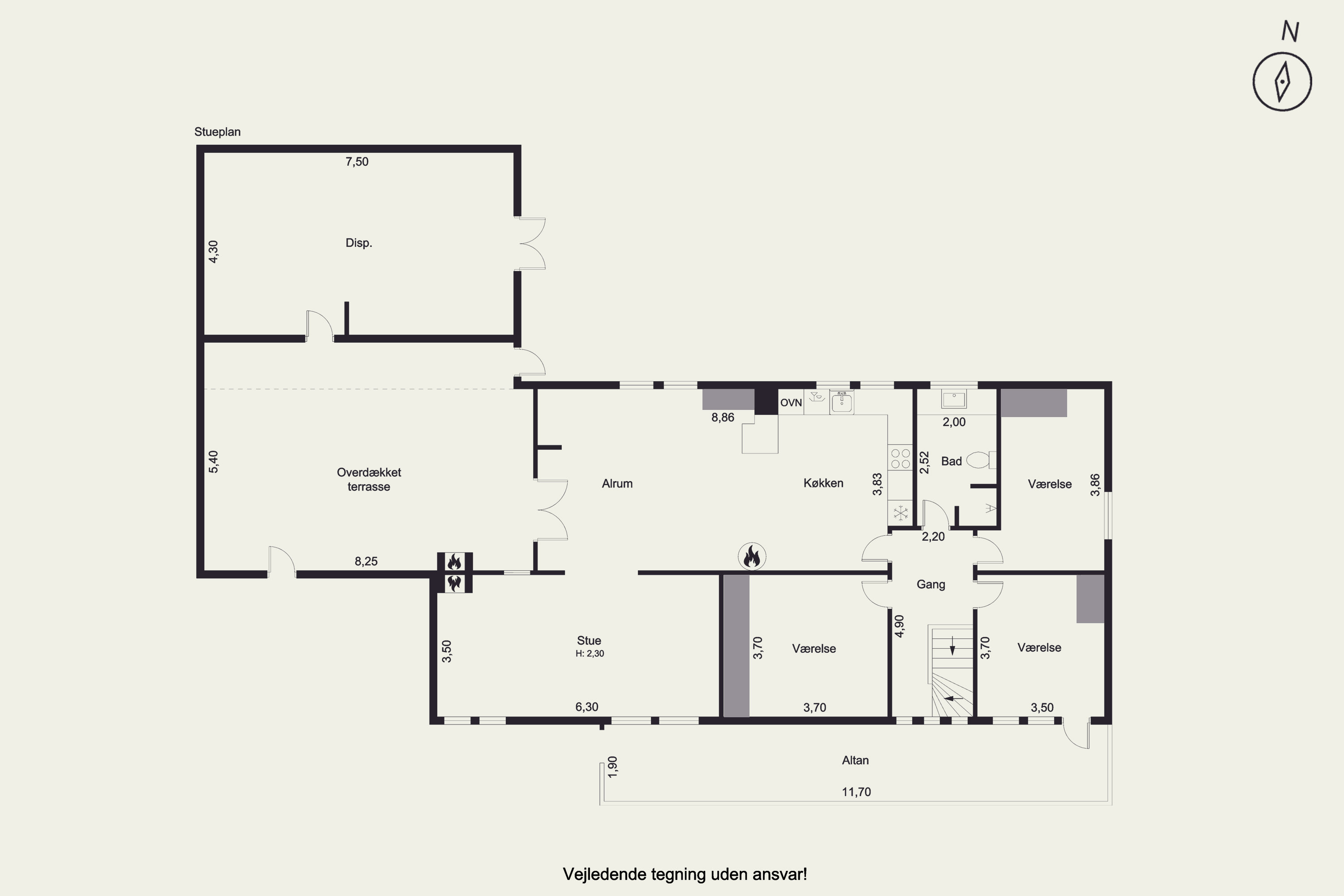 Plantegninger billede af Liljevænget 7, Skallebølle, 5492 Vissenbjerg