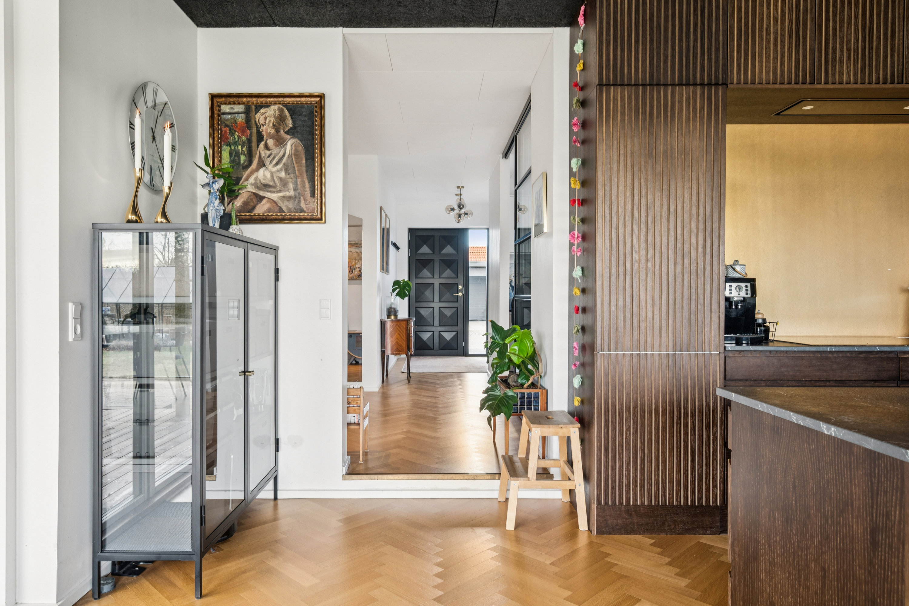 Fremhævet stue billede i fuldskærmstilstand. Billede af Solsikkevej 12, 8240 Risskov