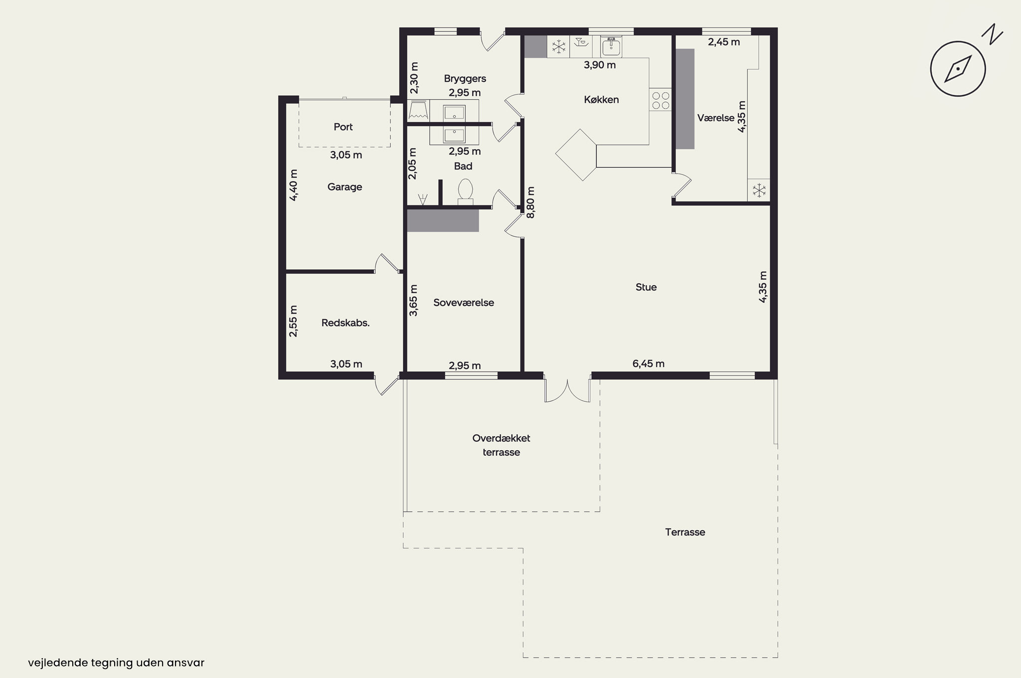 Plantegninger billede af Lysningen 26, 7190 Billund