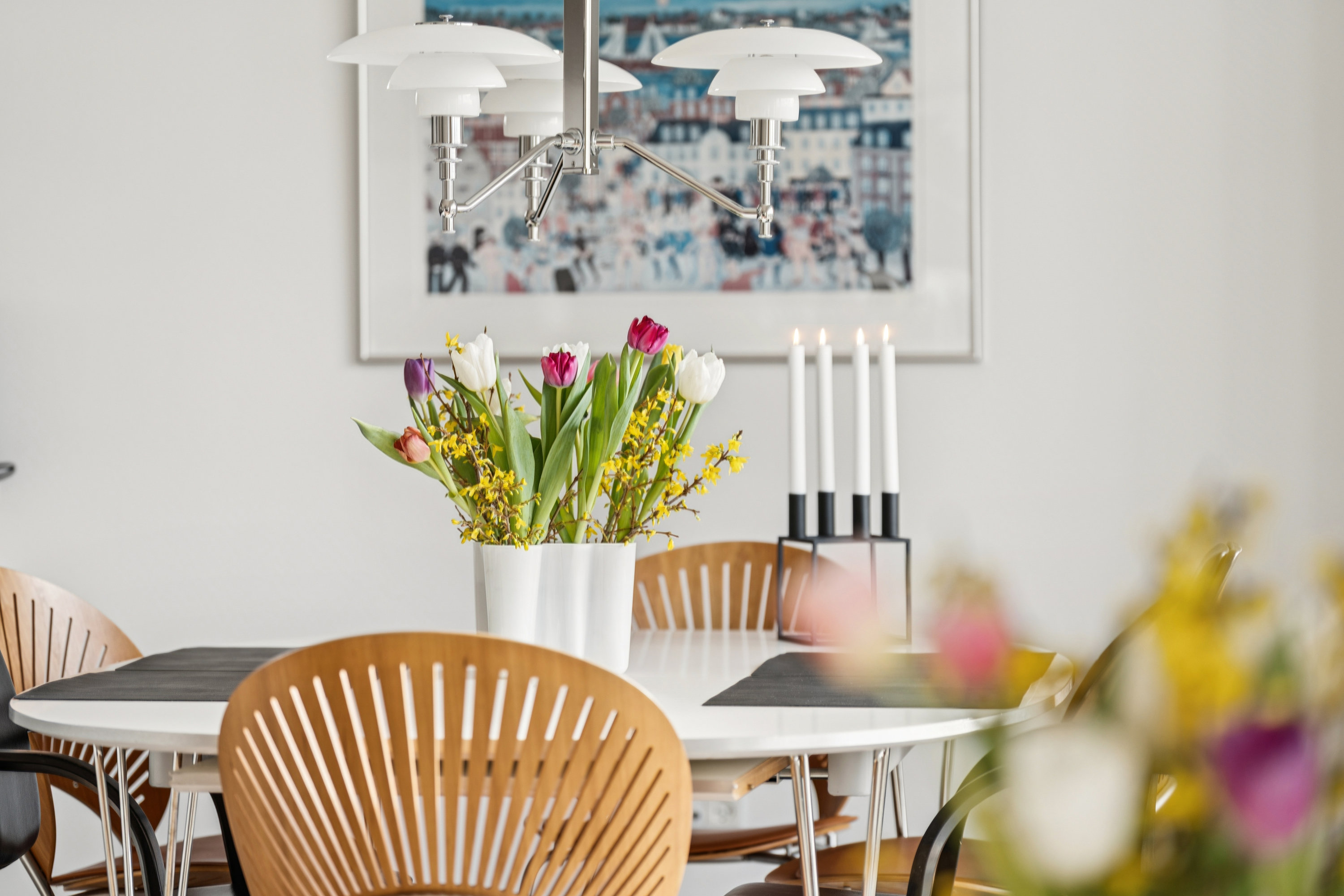 Fremhævet stue billede i fuldskærmstilstand. Billede af Indkilde Alle 50, Gug, 9210 Aalborg SØ