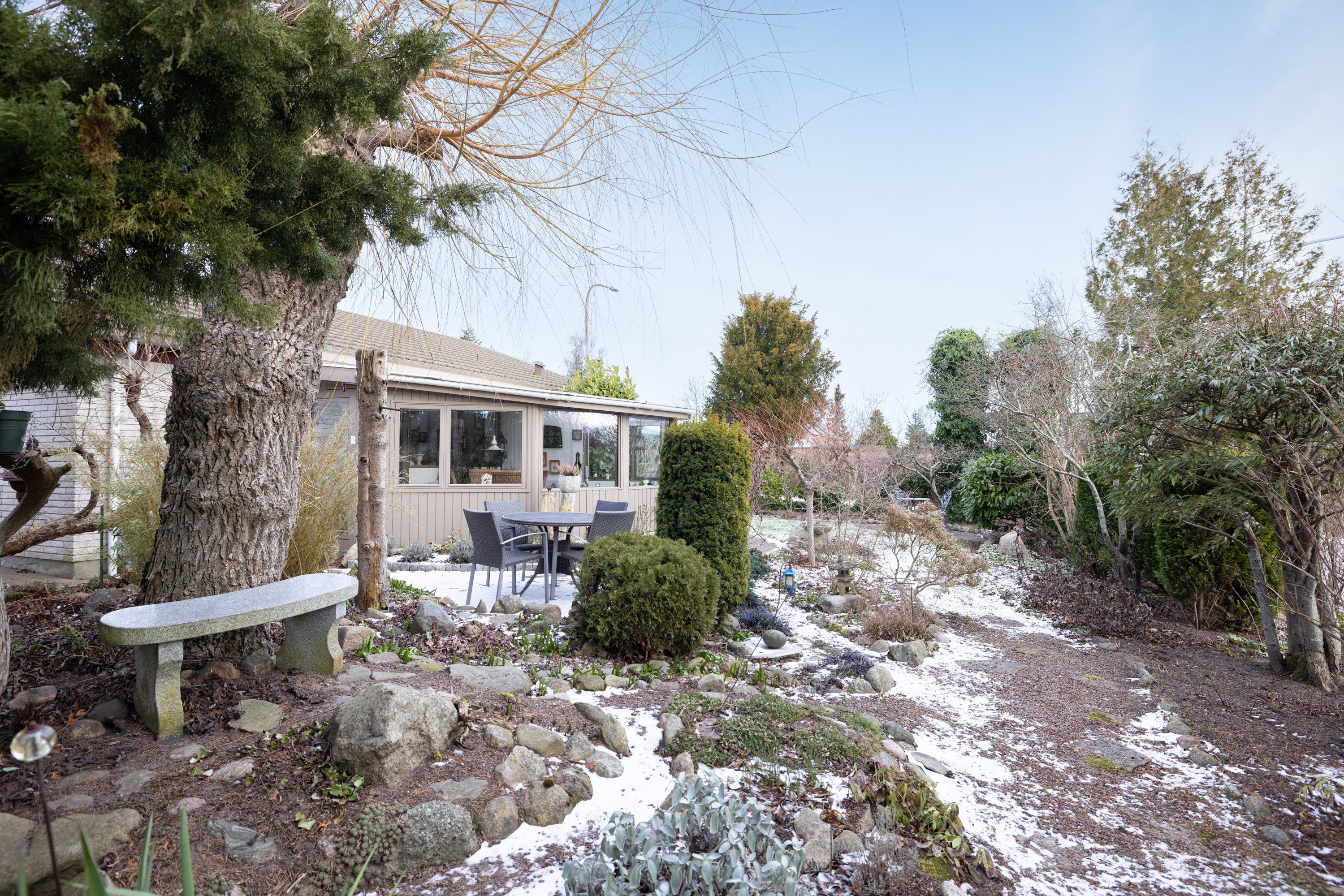 Fremhævet  billede i fuldskærmstilstand. Billede af Skarøvænget 2, True, 8381 Tilst