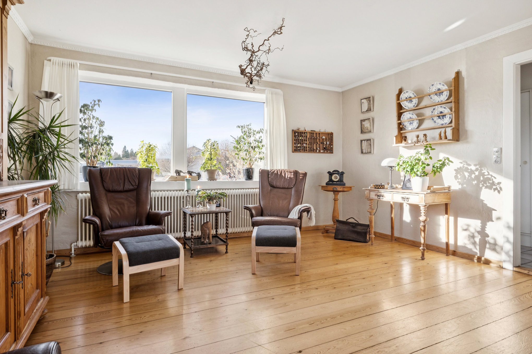 Fremhævet stue billede i fuldskærmstilstand. Billede af Lemvigvej 11, 8940 Randers SV