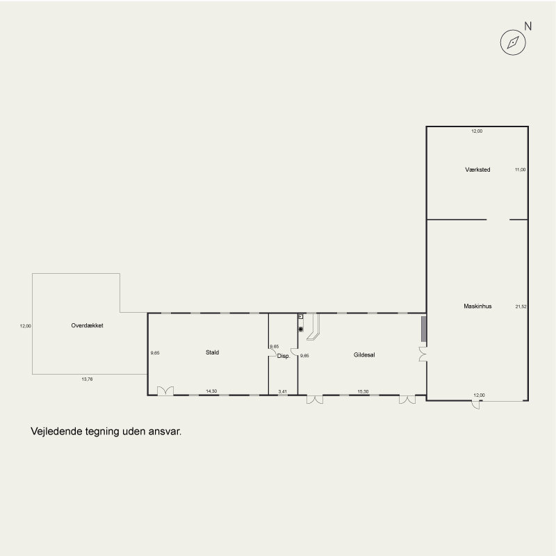 Plantegninger billede af Lunderskovvej 25, 6622 Bække