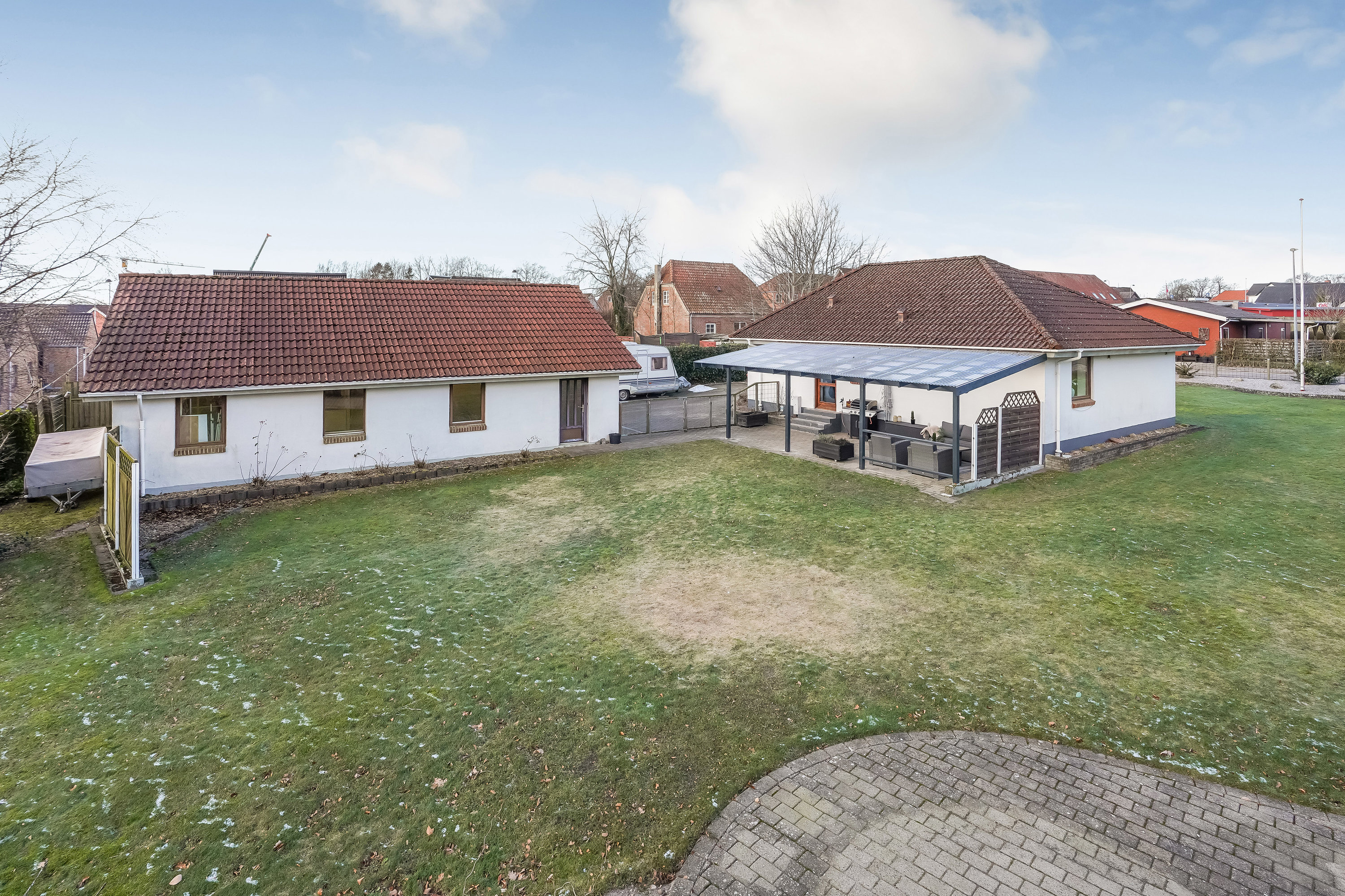 Fremhævet ejendommen billede i fuldskærmstilstand. Billede af A G Jensens Vej 4, 7250 Hejnsvig