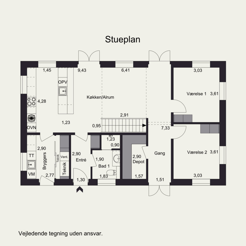 Plantegninger billede af Skovkrogen 8, 3450 Allerød