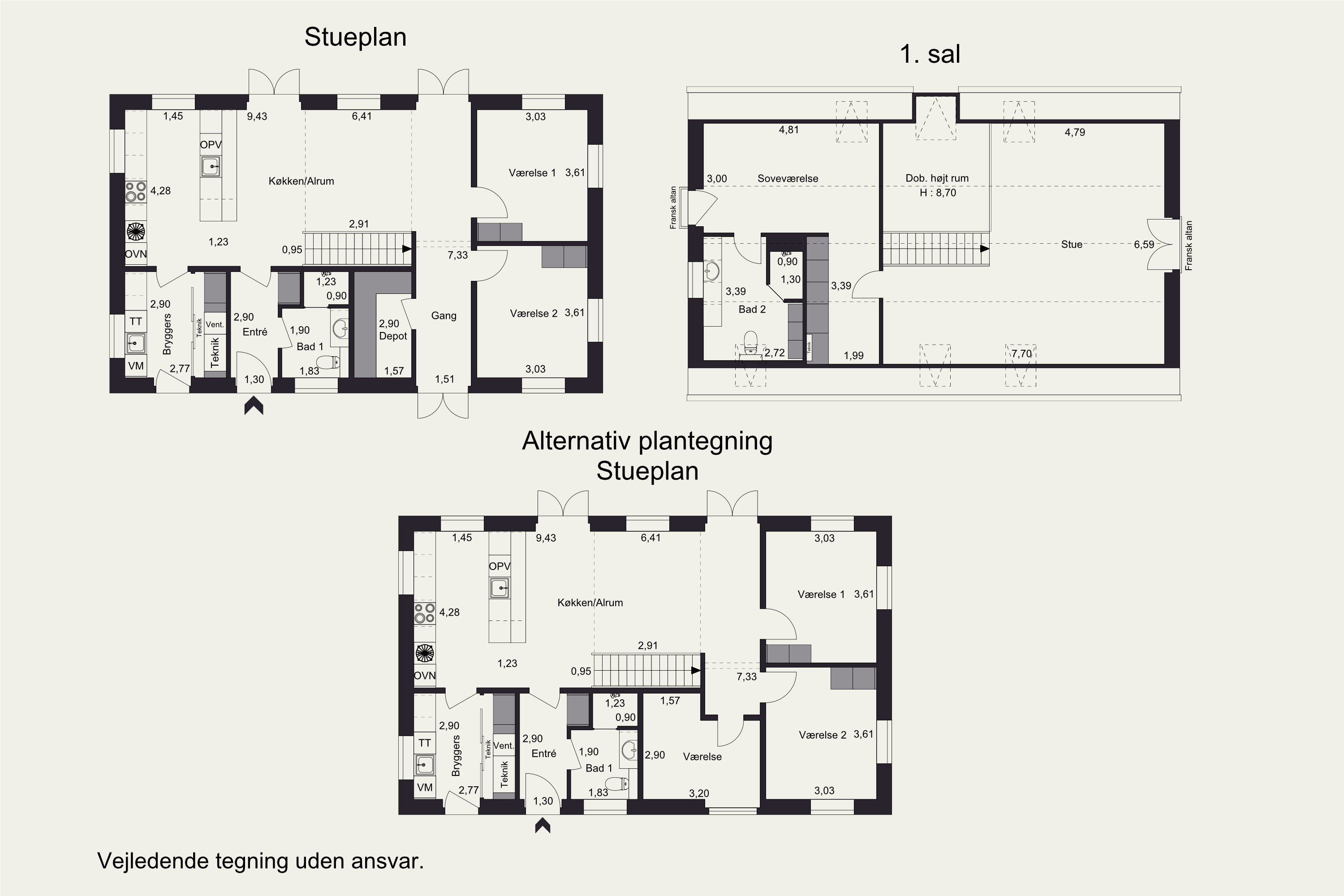 Plantegninger billede af Skovkrogen 8, 3450 Allerød