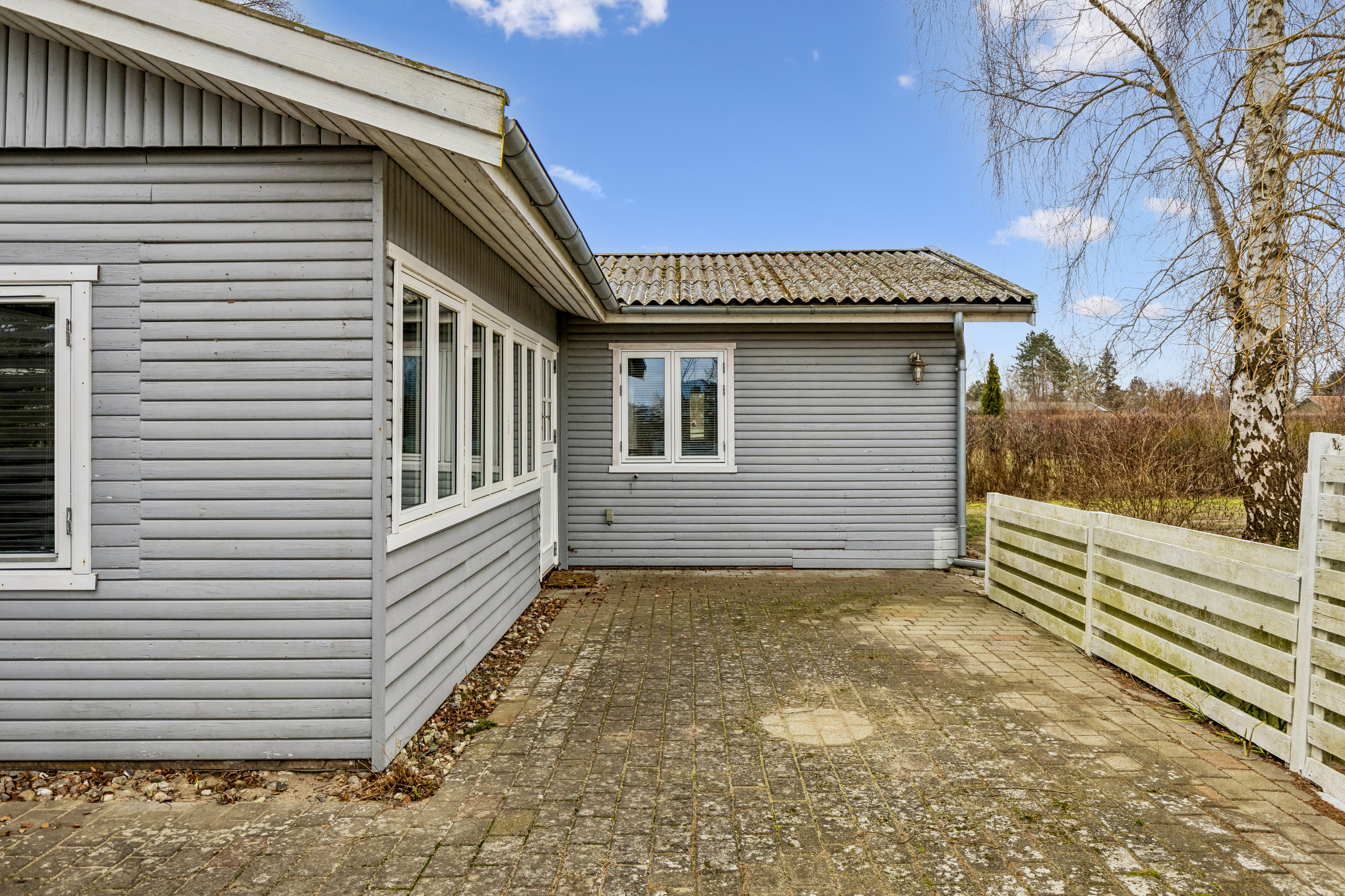 Fremhævet terrasse billede i fuldskærmstilstand. Billede af Hellevej 7, Kaldred, 4593 Eskebjerg