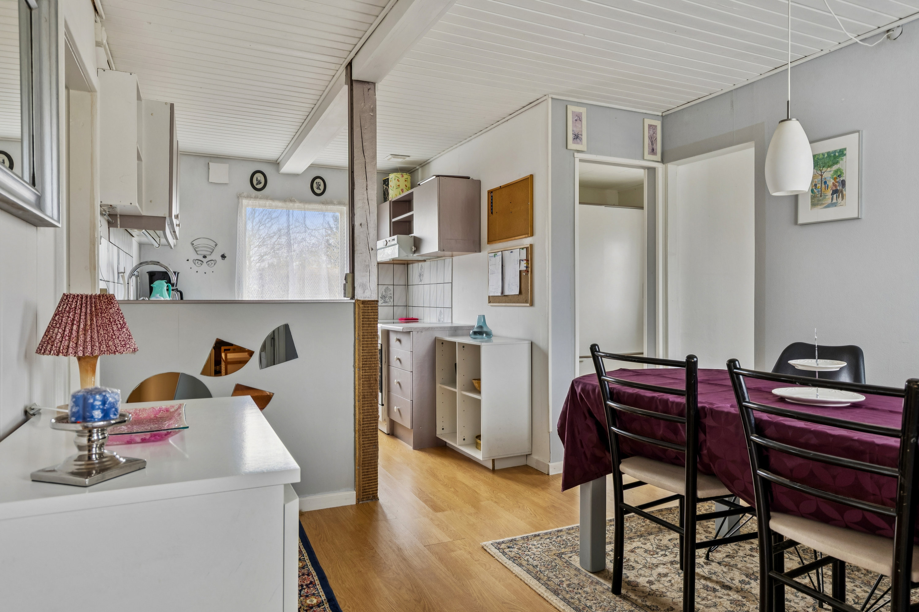 Fremhævet spisestue billede i fuldskærmstilstand. Billede af Hellevej 7, Kaldred, 4593 Eskebjerg