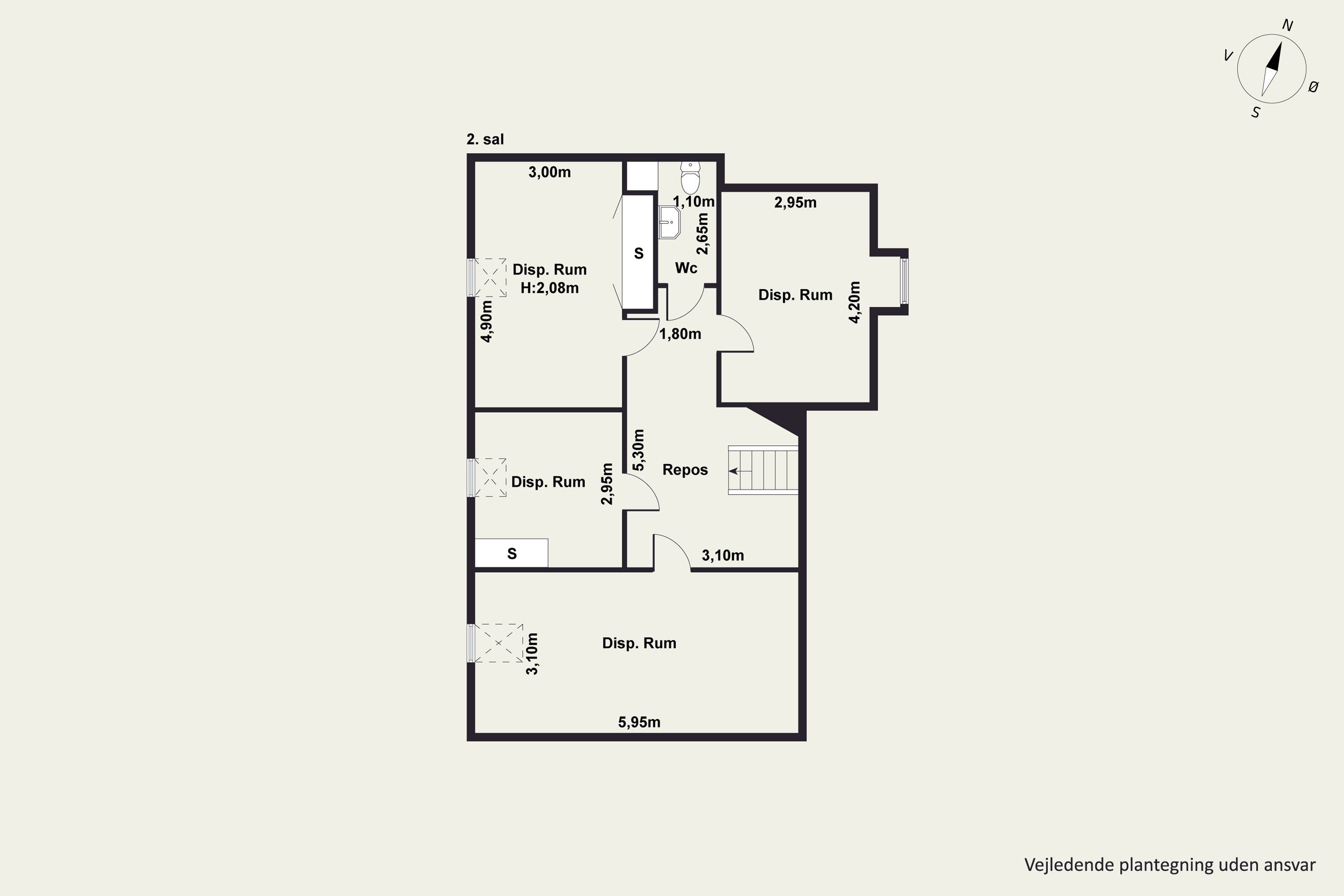 Plantegninger billede af Rafns Alle 2, 9000 Aalborg