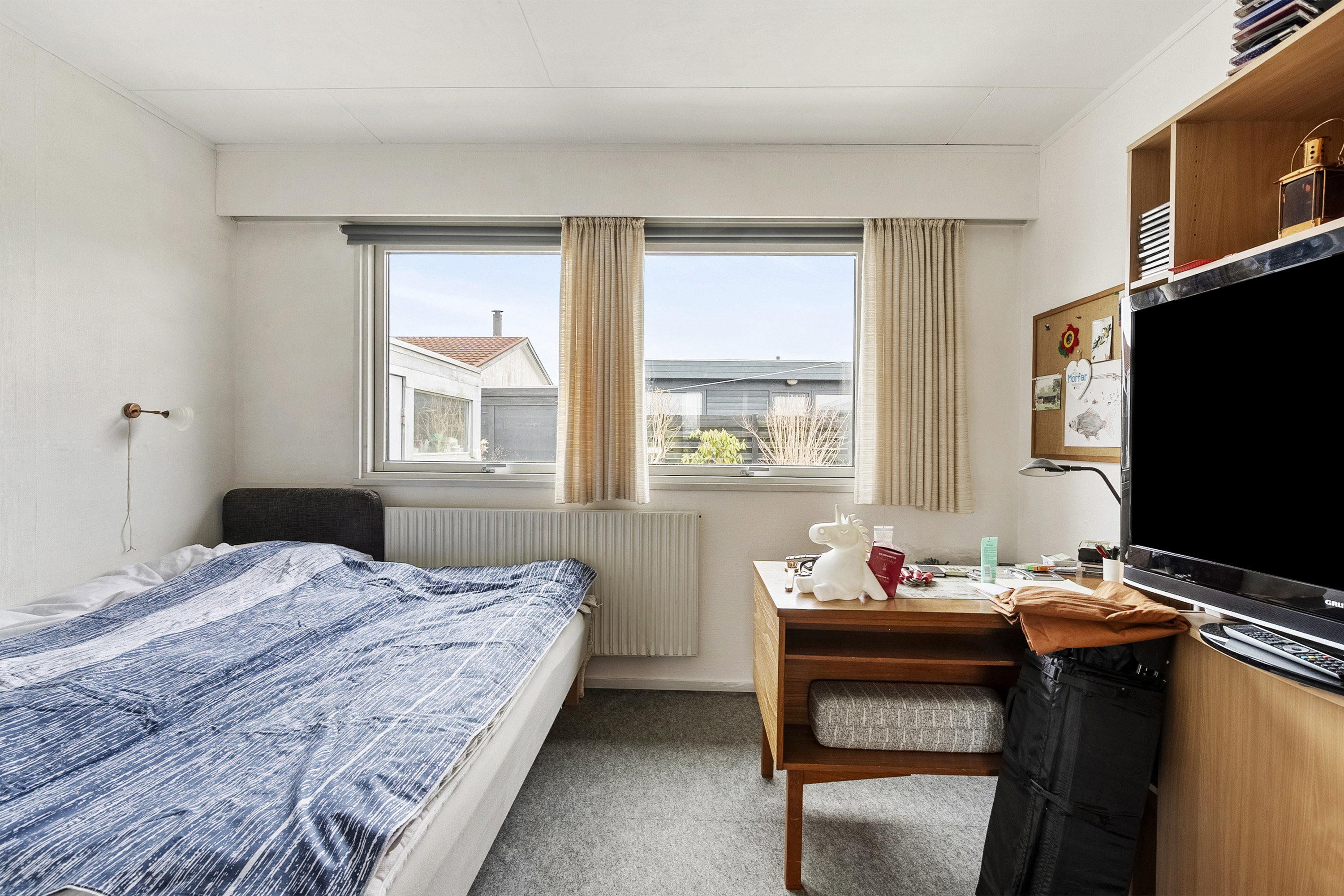 Fremhævet soveværelse billede i fuldskærmstilstand. Billede af Hvedemarken 20, 8362 Hørning