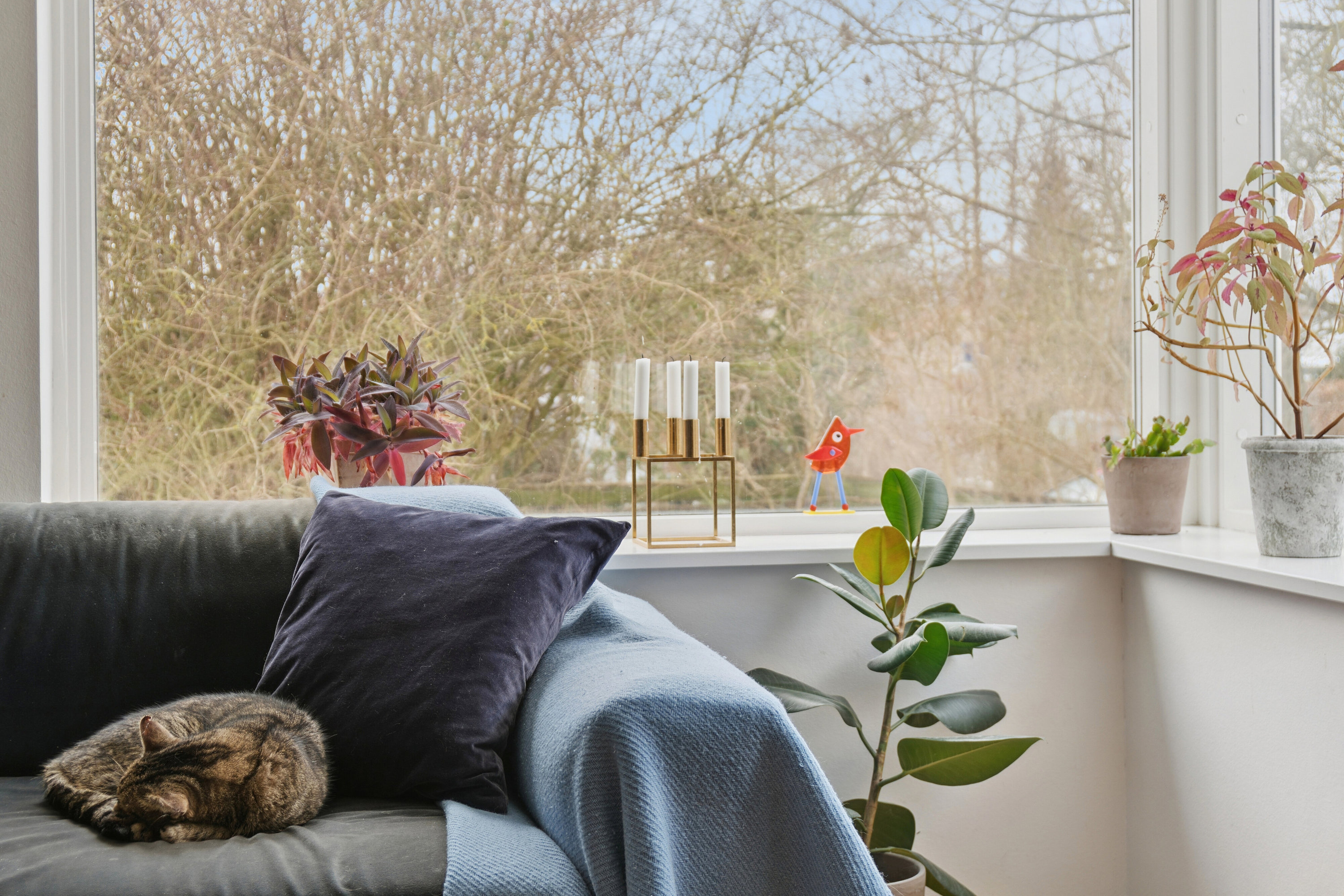 Fremhævet stue billede i fuldskærmstilstand. Billede af Wienervej 17, 2830 Virum