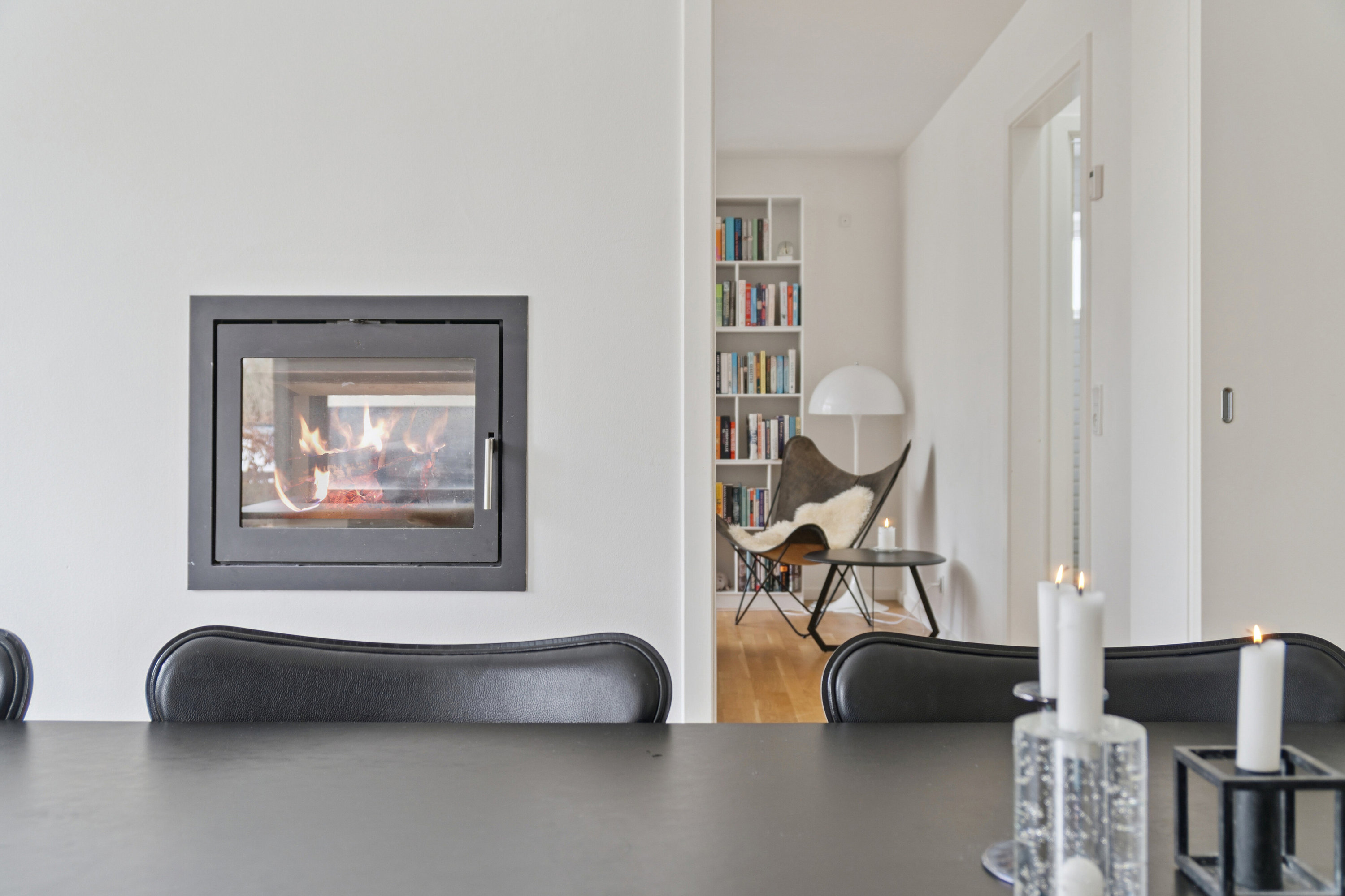 Fremhævet spisestue billede i fuldskærmstilstand. Billede af Wienervej 17, 2830 Virum