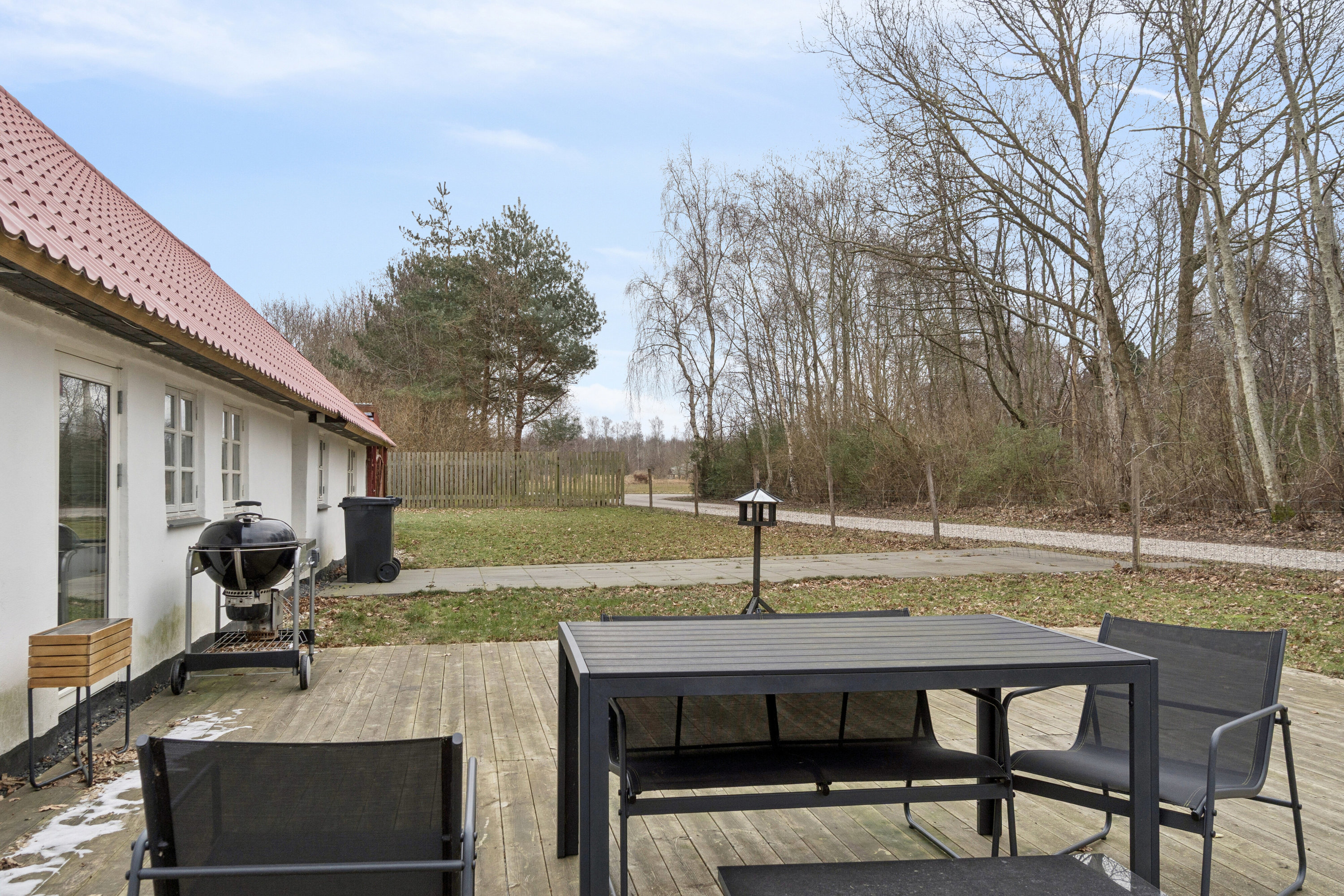 Fremhævet terrasse billede i fuldskærmstilstand. Billede af Saltbæk Ringvej 23, 4400 Kalundborg