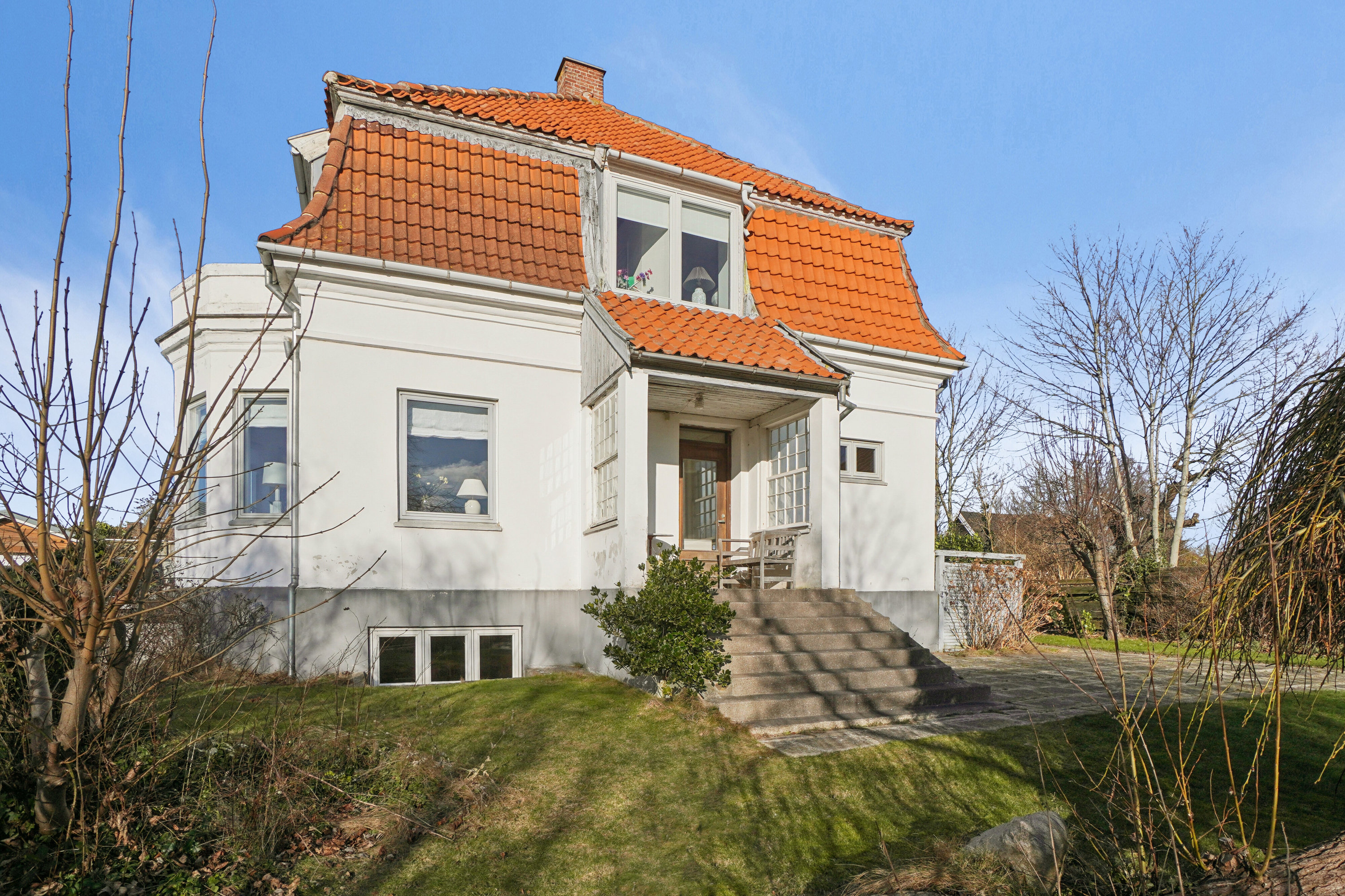 Fremhævet set fra vejen billede i fuldskærmstilstand. Billede af Ll Karlsmindevej 11, 3390 Hundested